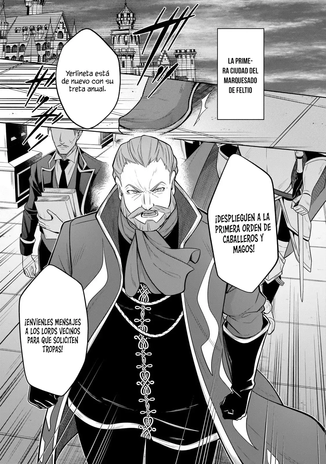 Okiraku Ryoushu No Tanoshii Ryouchi Bouei - Capítulo 37.1 - Página 3 - LectorTMOo