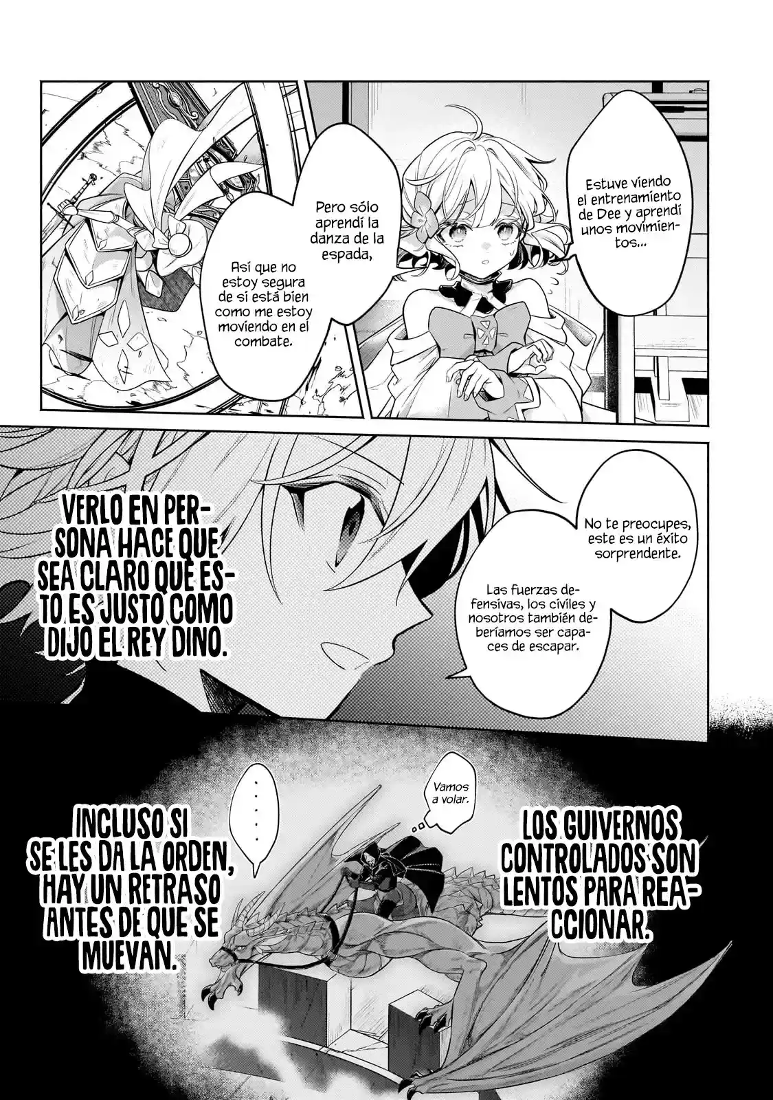 Okiraku Ryoushu No Tanoshii Ryouchi Bouei - Capítulo 39.1 - Página 8 - LectorTMOo