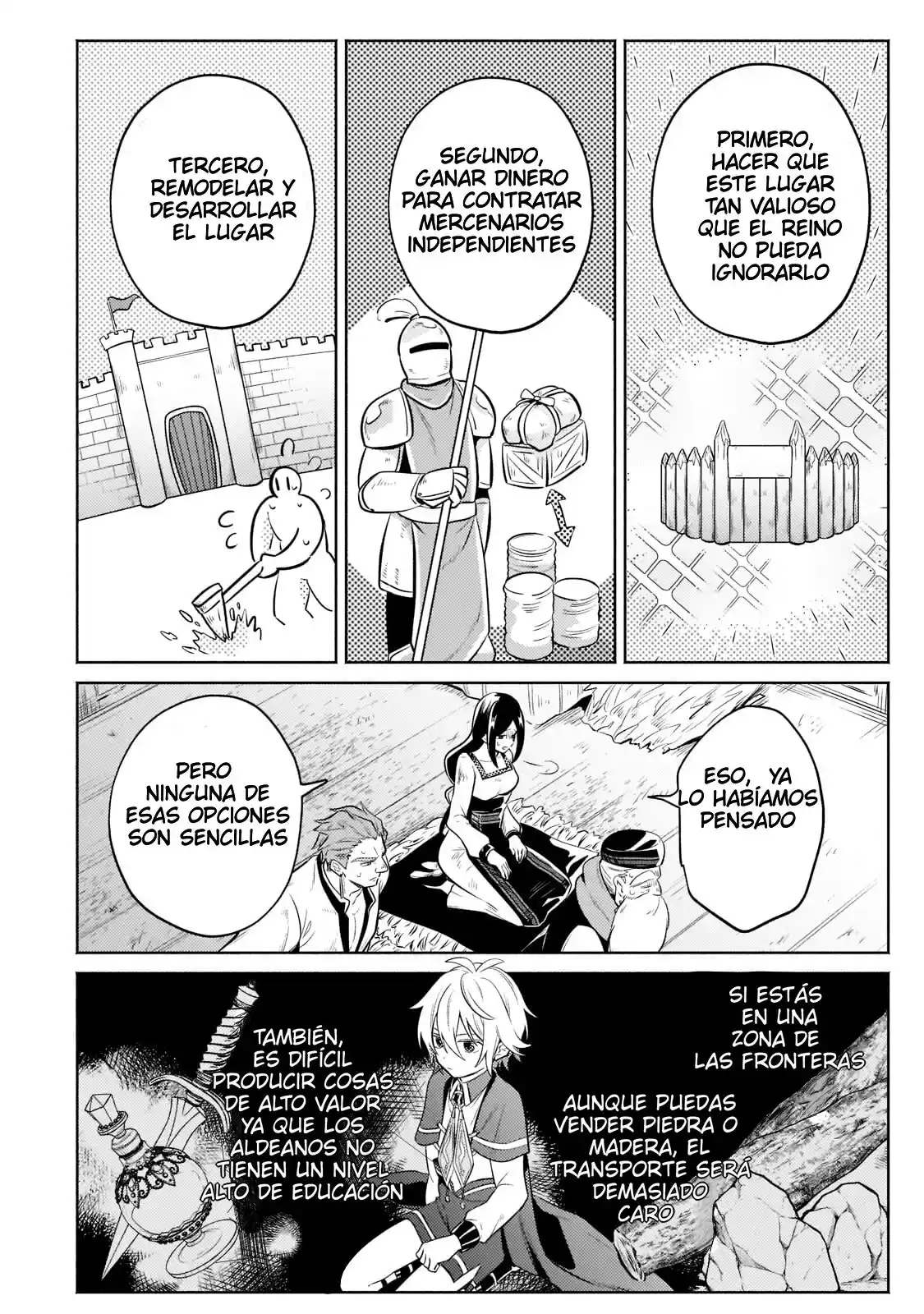 Okiraku Ryoushu No Tanoshii Ryouchi Bouei - Capítulo 7 - Página 12 - LectorTMOo