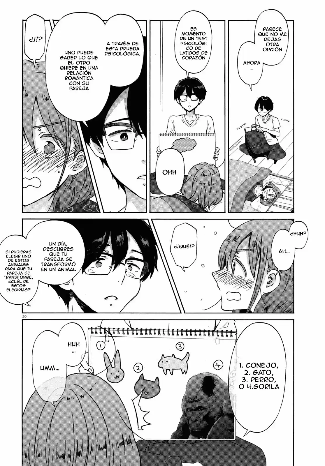 Okite Kudasai, Kusakabe-san! - Capítulo 10 - Página 20 - LectorTMOo