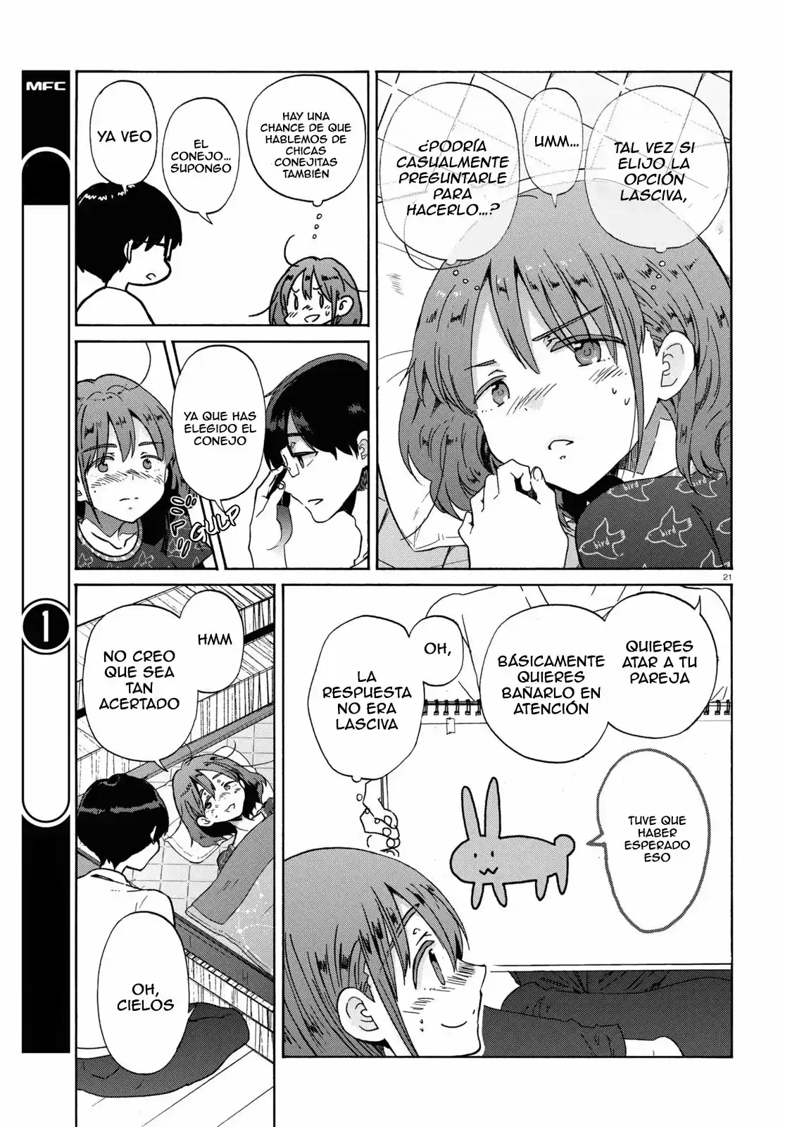 Okite Kudasai, Kusakabe-san! - Capítulo 10 - Página 21 - LectorTMOo