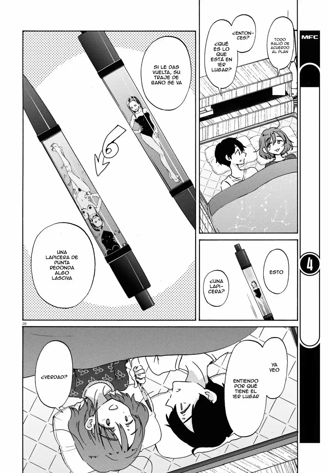 Okite Kudasai, Kusakabe-san! - Capítulo 10 - Página 28 - LectorTMOo