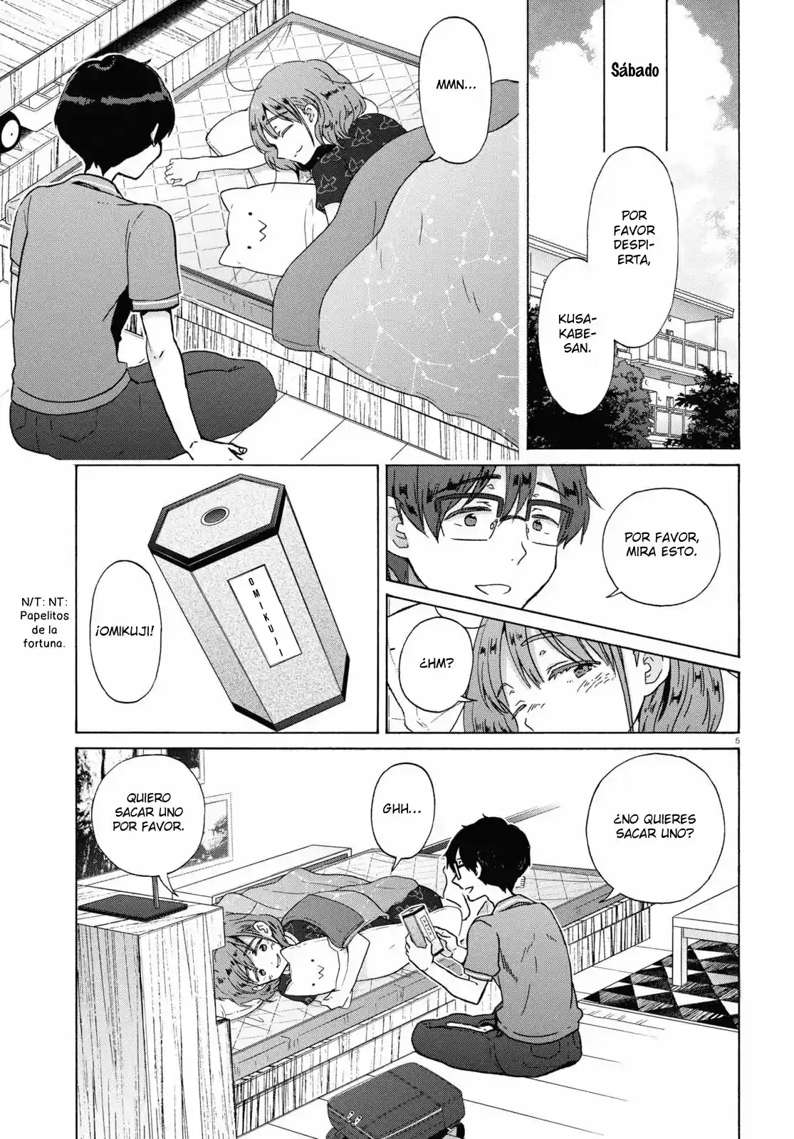 Okite Kudasai, Kusakabe-san! - Capítulo 9 - Página 5 - LectorTMOo
