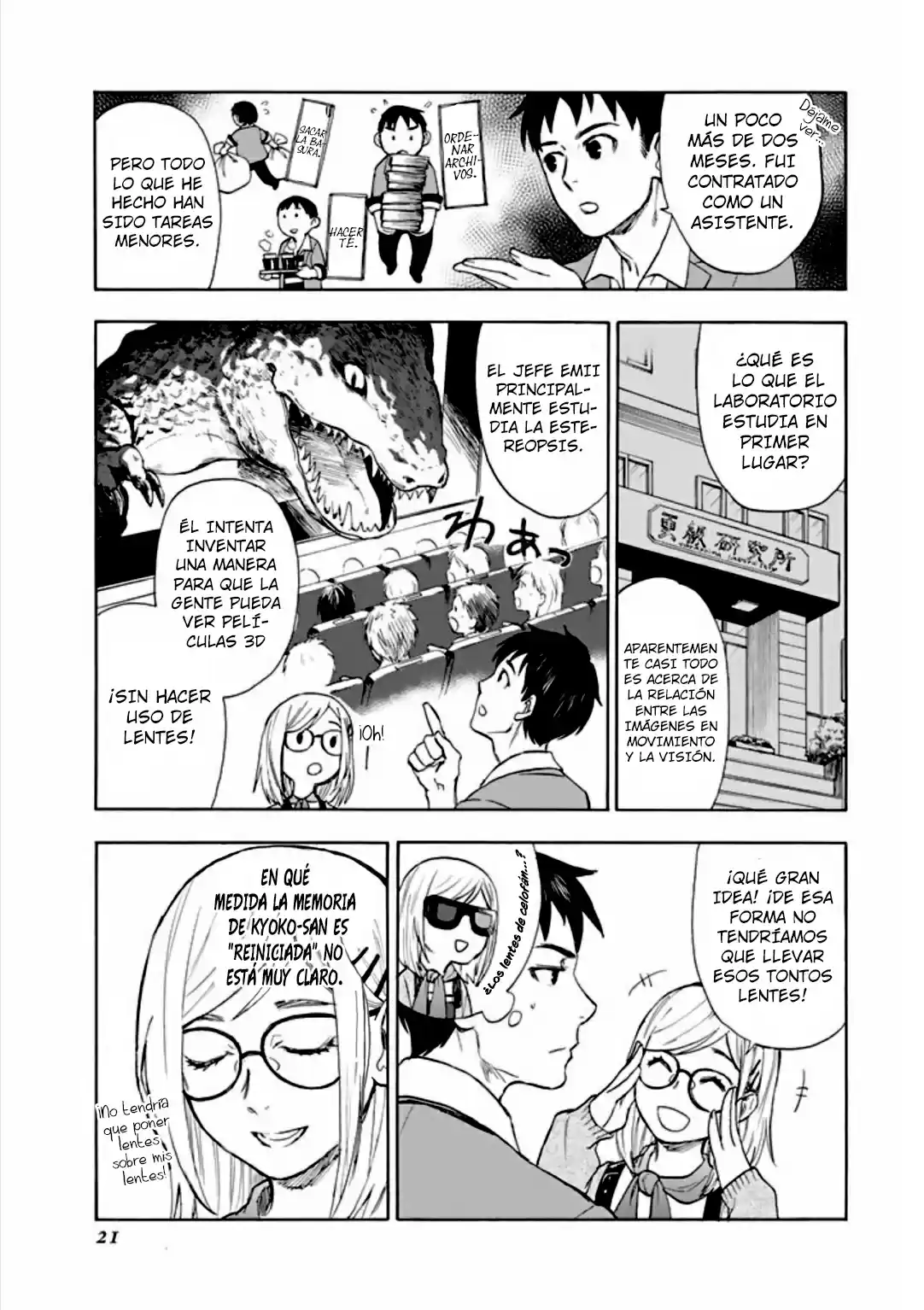Okitegami Kyouko No Bibouroku - Capítulo 1 - Página 21 - LectorTMOo