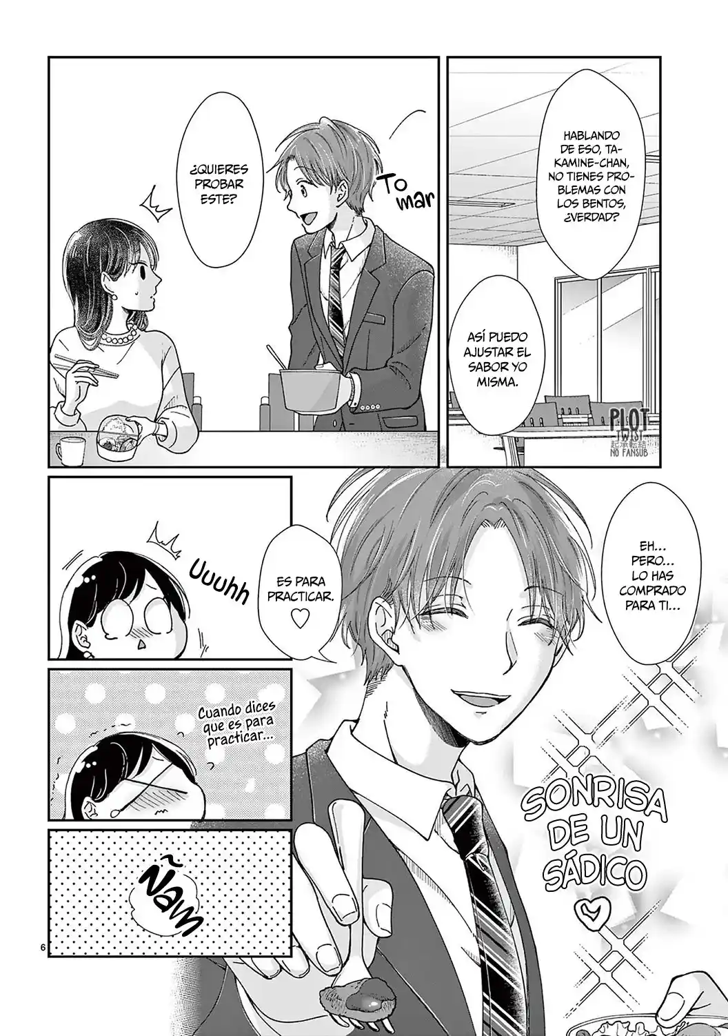 Okuchi Ga Ecchi Na Jakuten Datte, Rival No Elite Douryou Ni Barete Shimaimashita - Capítulo 6 - Página 7 - LectorTMOo