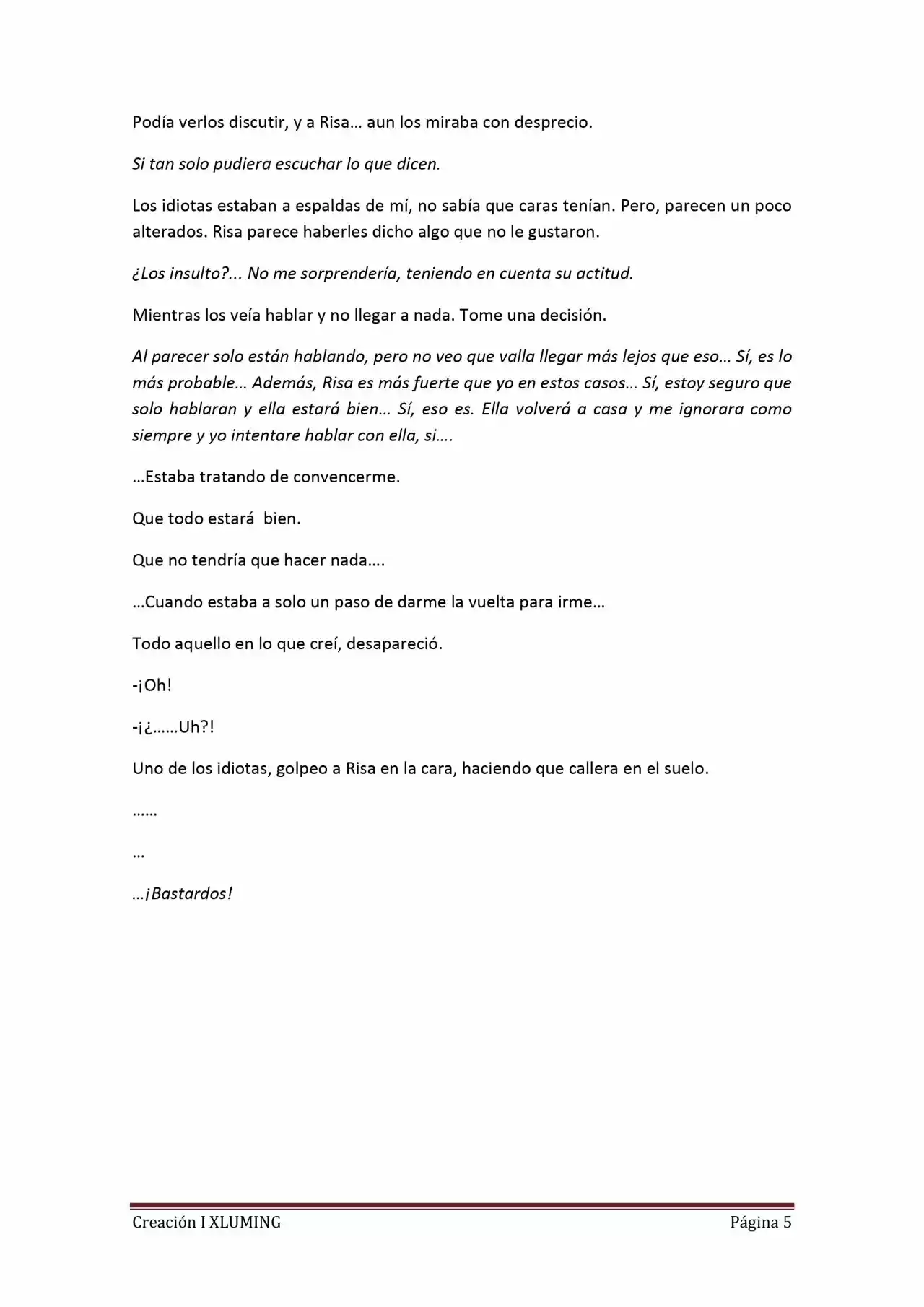 Old Memories (Novela) - Capítulo 1.30 - Página 5 - LectorTMOo