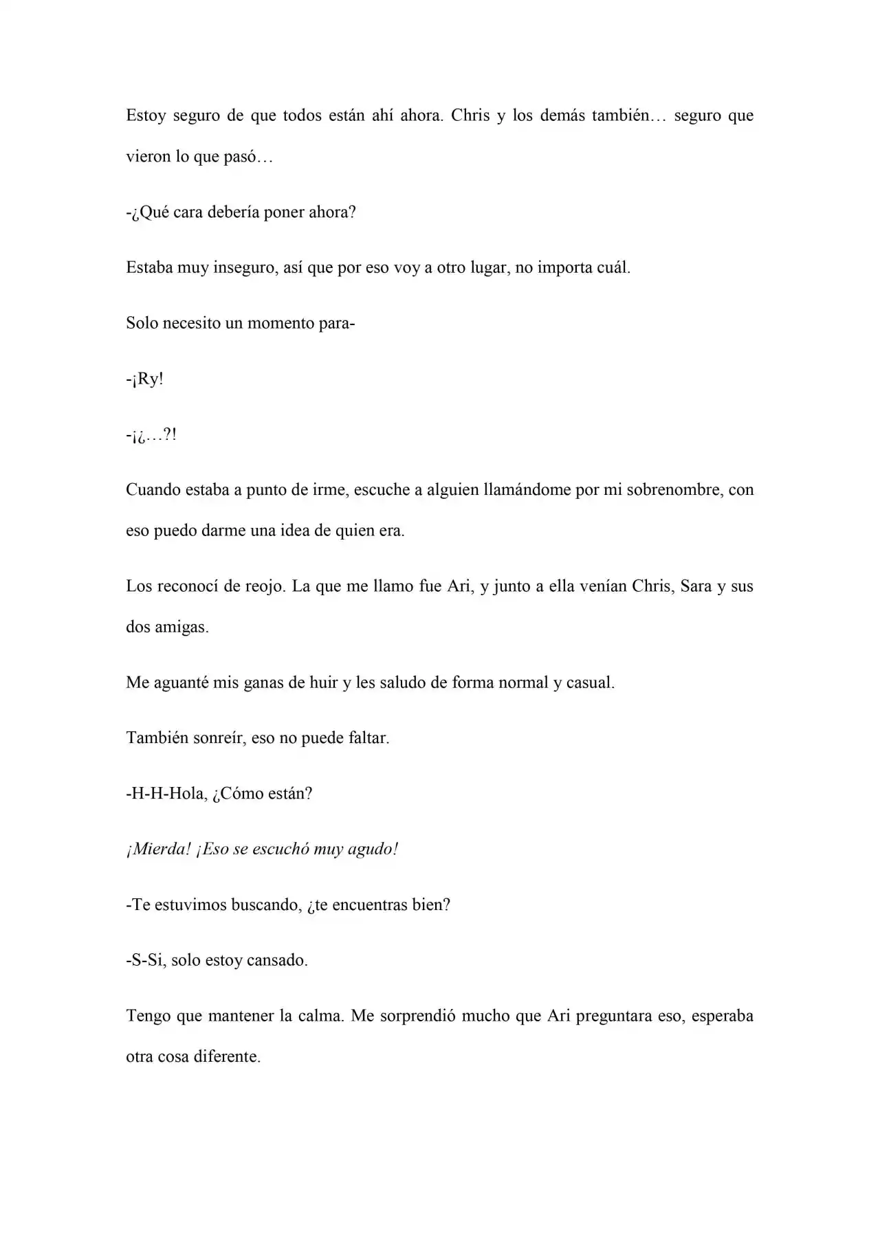 Old Memories (Novela) - Capítulo 102 - Página 5 - LectorTMOo