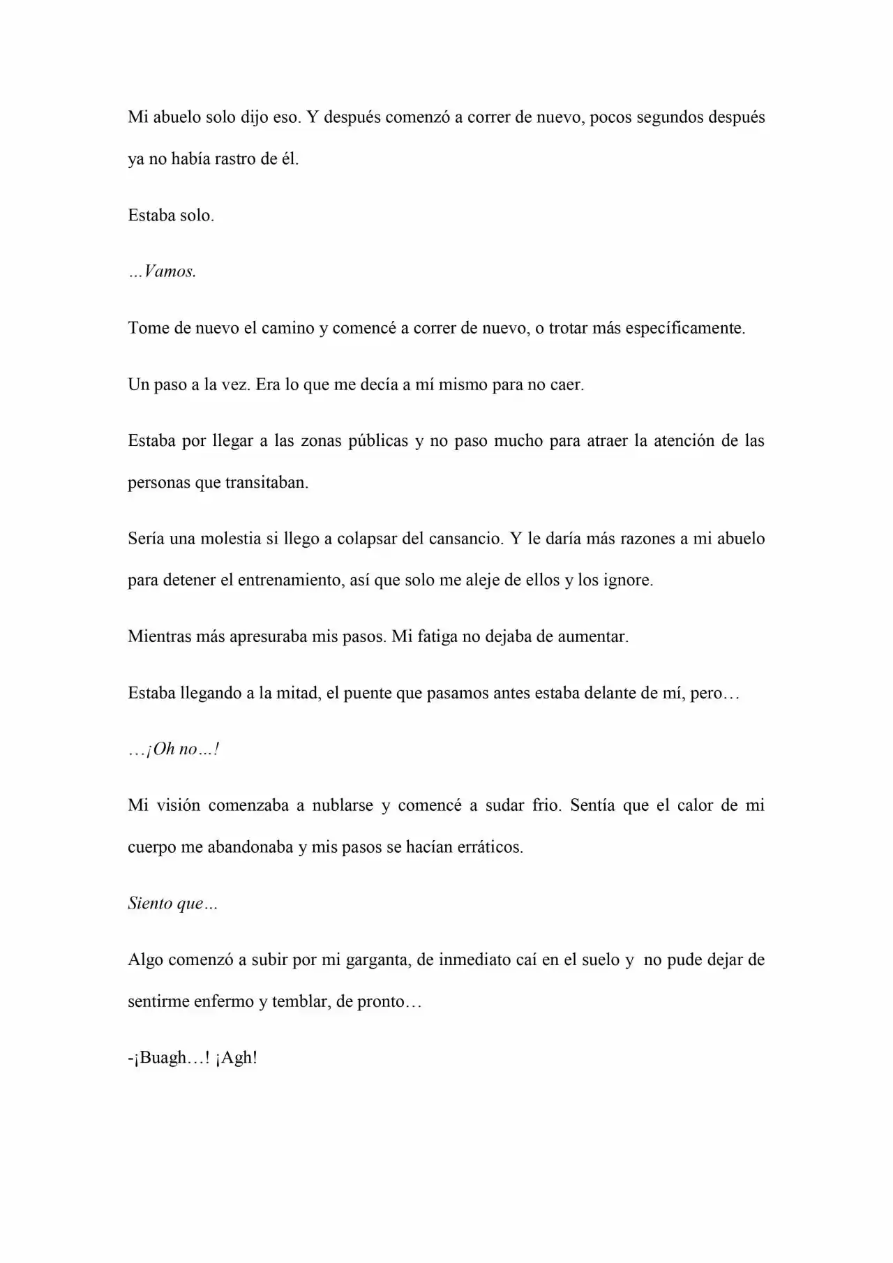 Old Memories (Novela) - Capítulo 12 - Página 5 - LectorTMOo