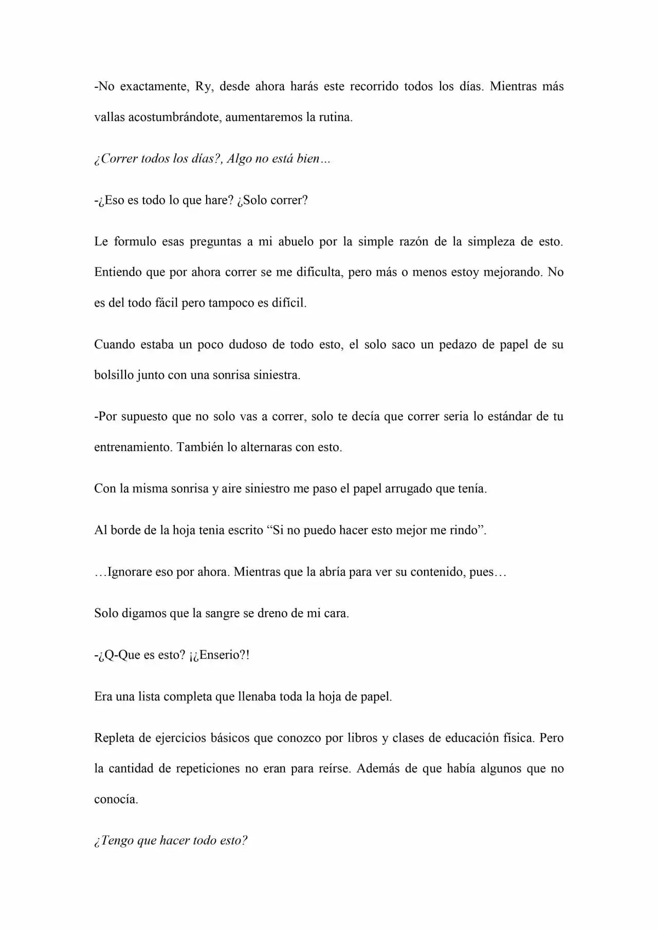 Old Memories (Novela) - Capítulo 12 - Página 10 - LectorTMOo