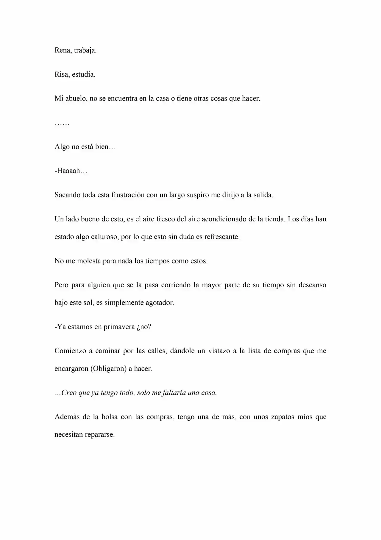 Old Memories (Novela) - Capítulo 13 - Página 4 - LectorTMOo