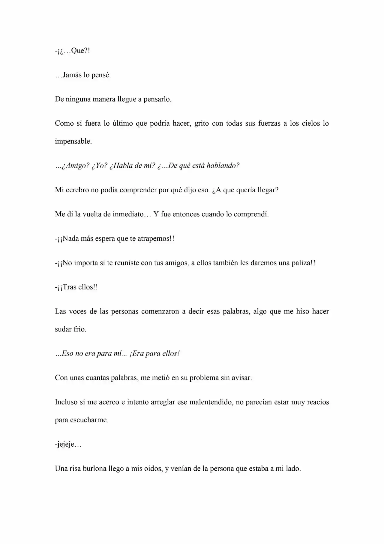 Old Memories (Novela) - Capítulo 13 - Página 10 - LectorTMOo