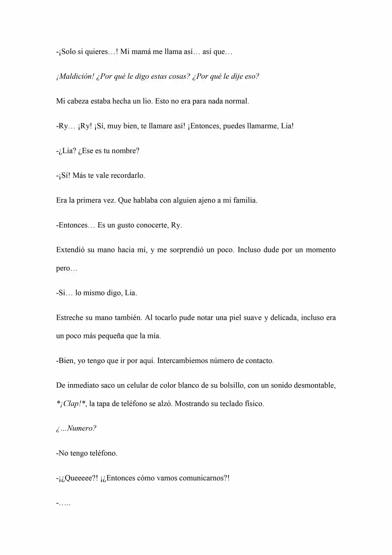 Old Memories (Novela) - Capítulo 14 - Página 13 - LectorTMOo