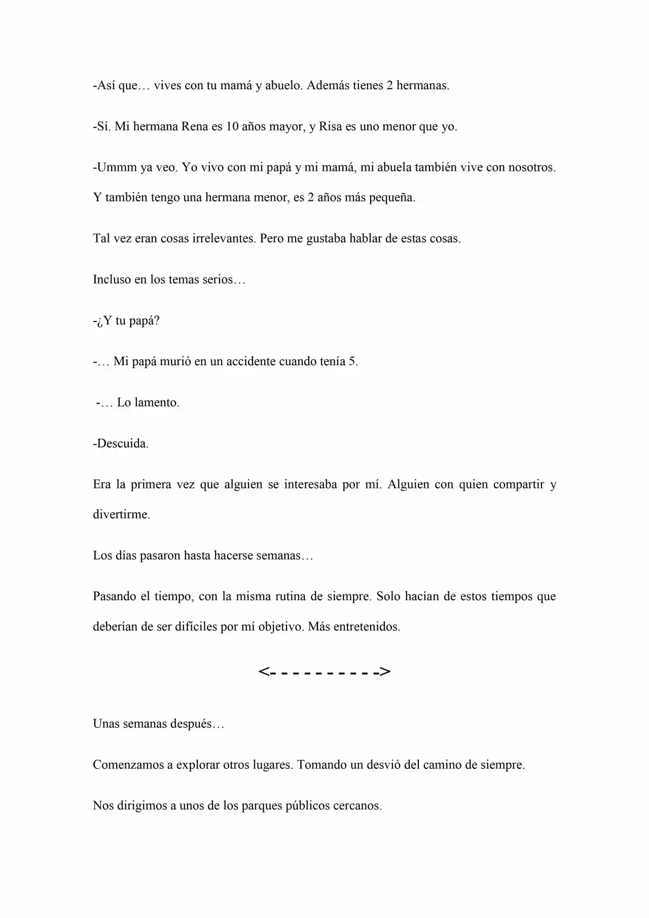 Old Memories (Novela) - Capítulo 15 - Página 9 - LectorTMOo