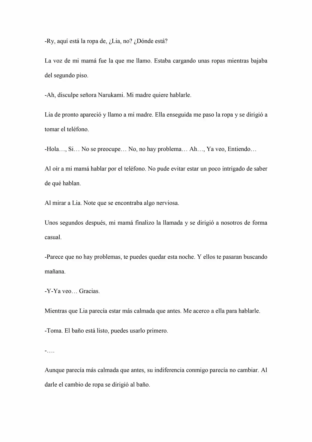 Old Memories (Novela) - Capítulo 16 - Página 6 - LectorTMOo