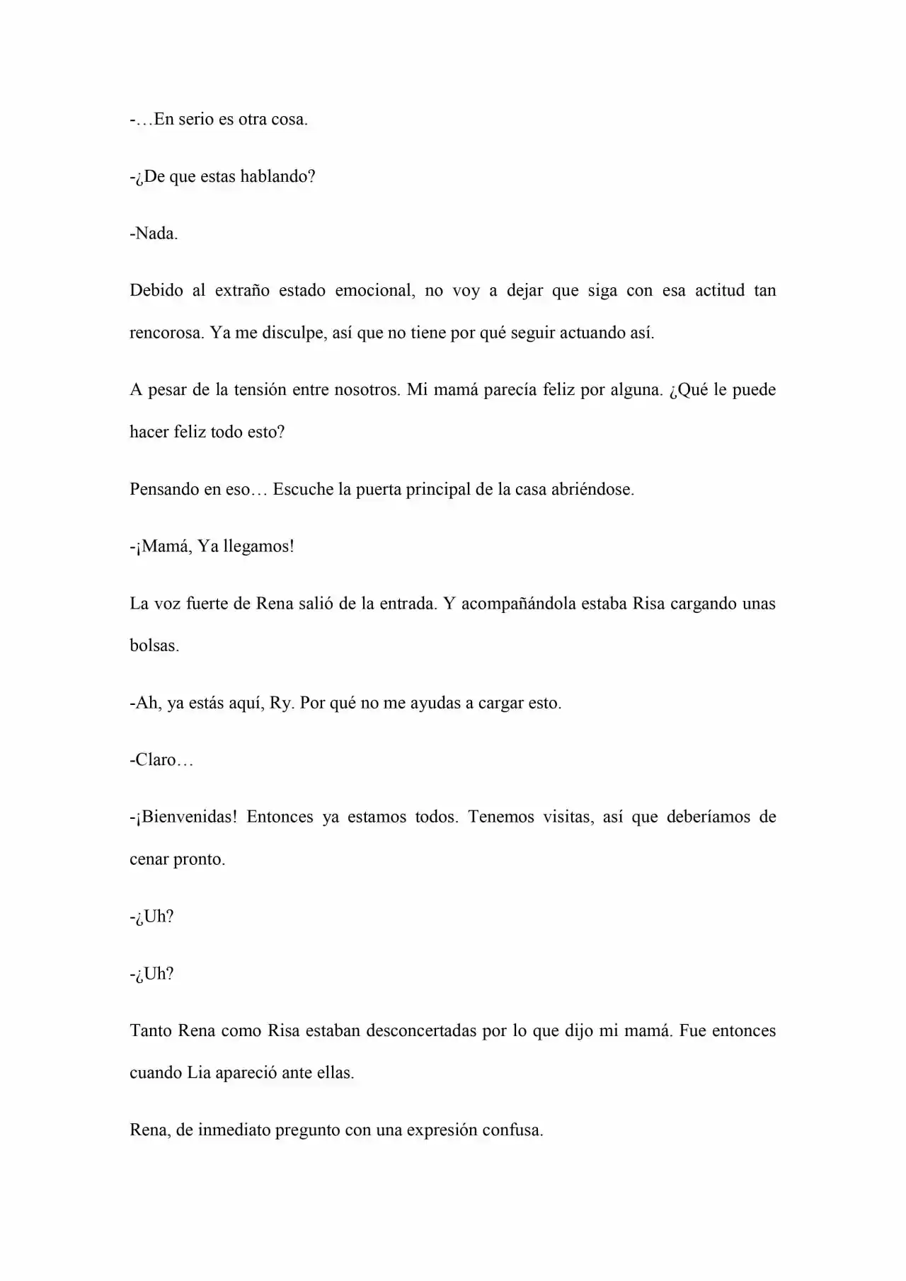 Old Memories (Novela) - Capítulo 16 - Página 9 - LectorTMOo