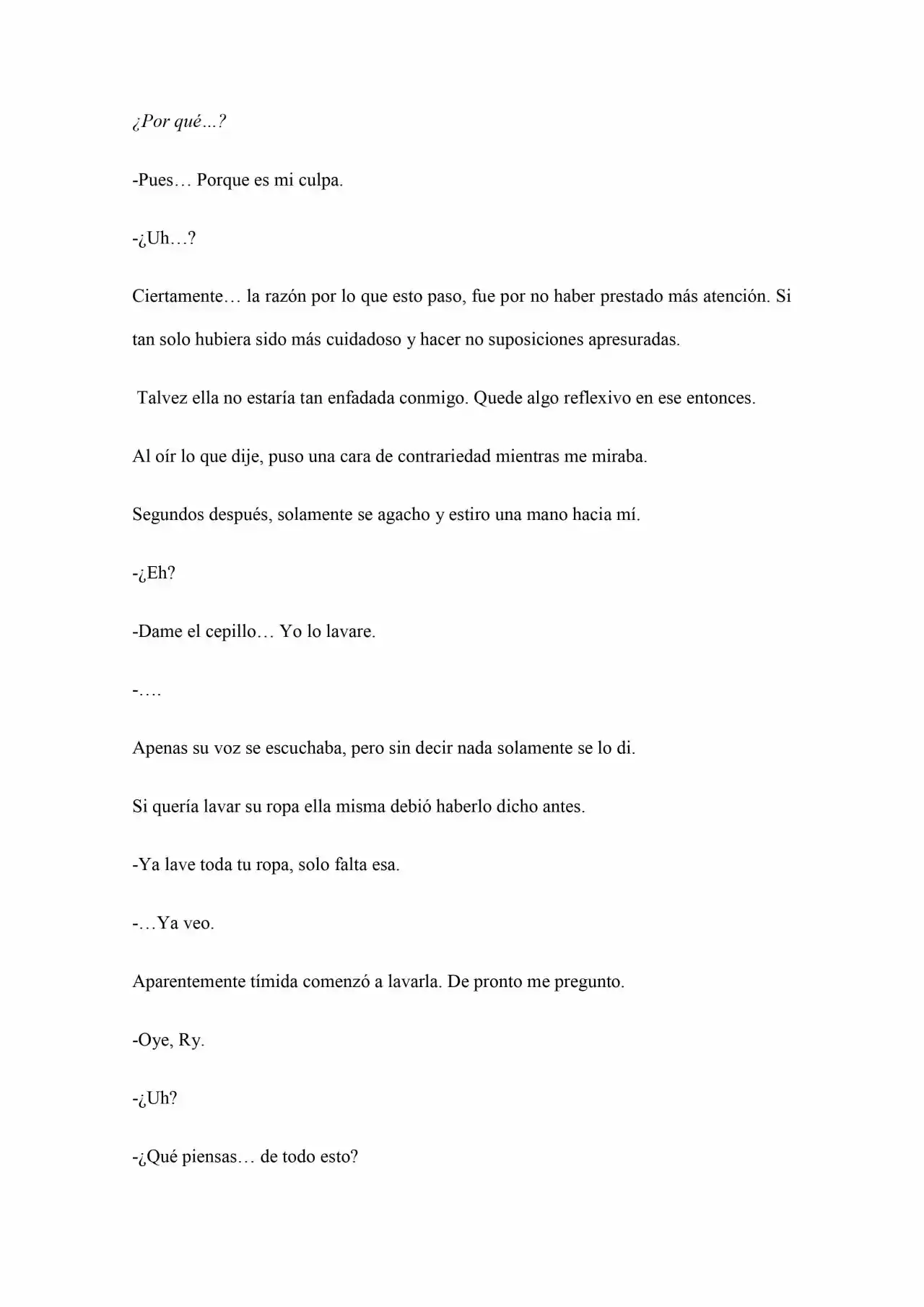Old Memories (Novela) - Capítulo 17 - Página 7 - LectorTMOo