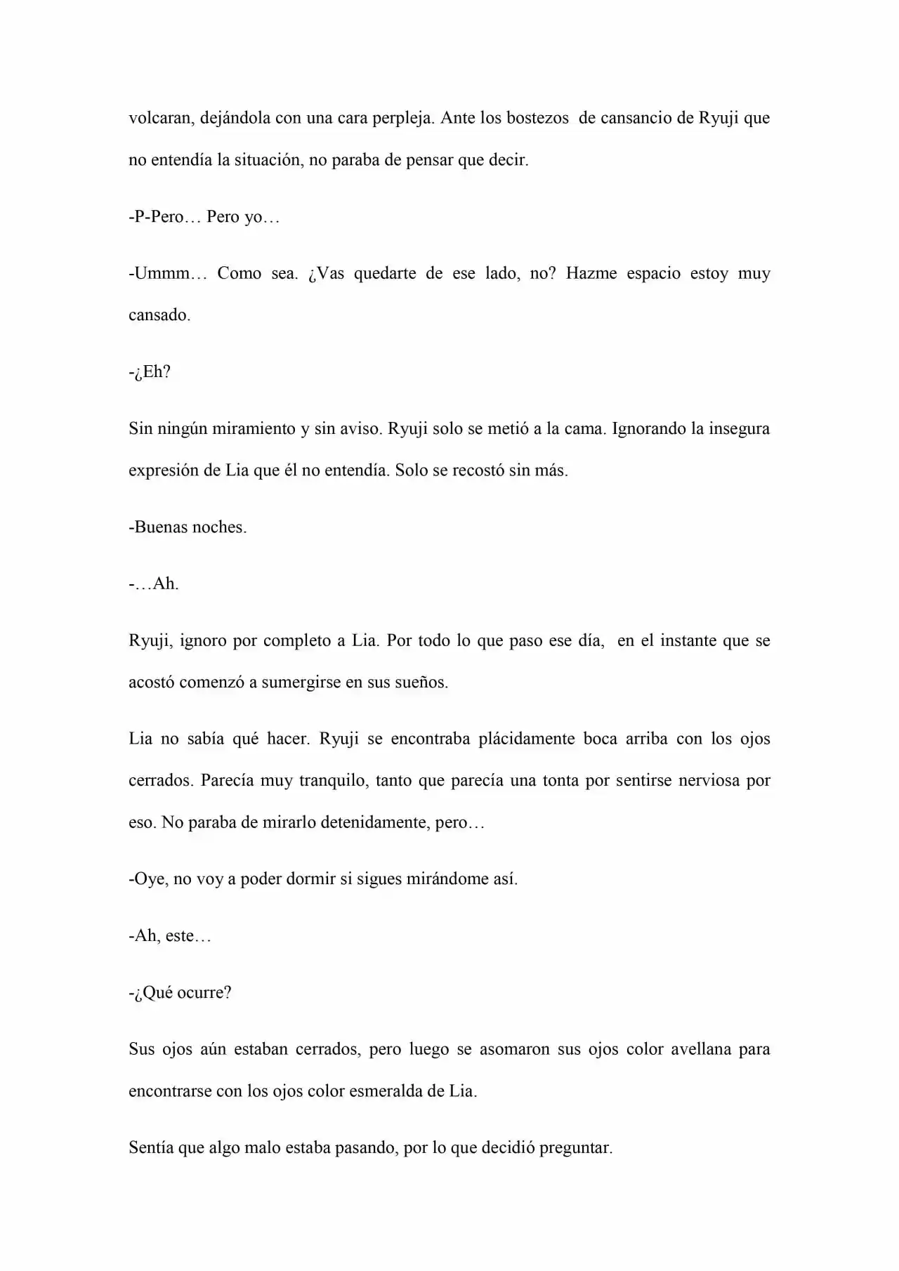 Old Memories (Novela) - Capítulo 18 - Página 5 - LectorTMOo