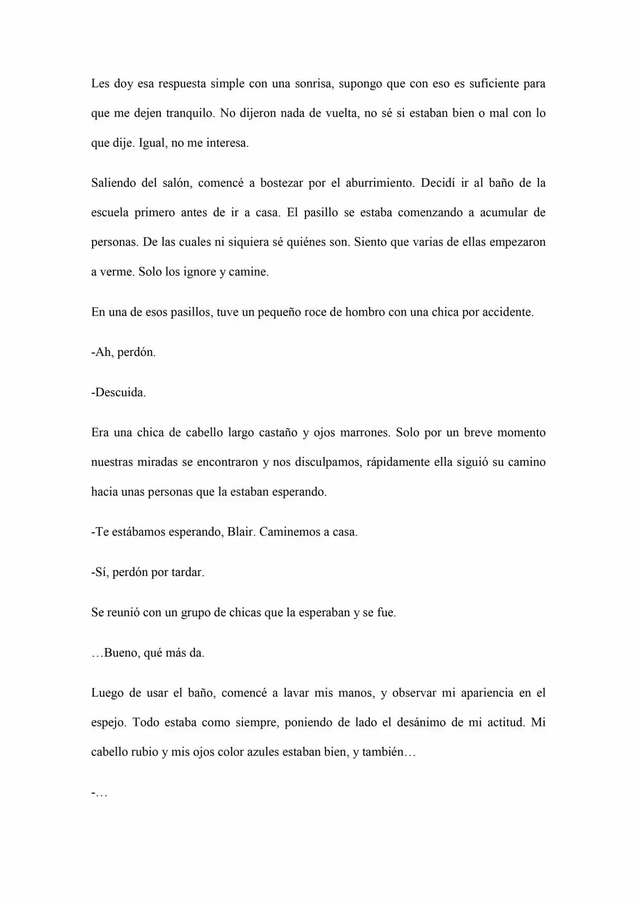 Old Memories (Novela) - Capítulo 20 - Página 7 - LectorTMOo