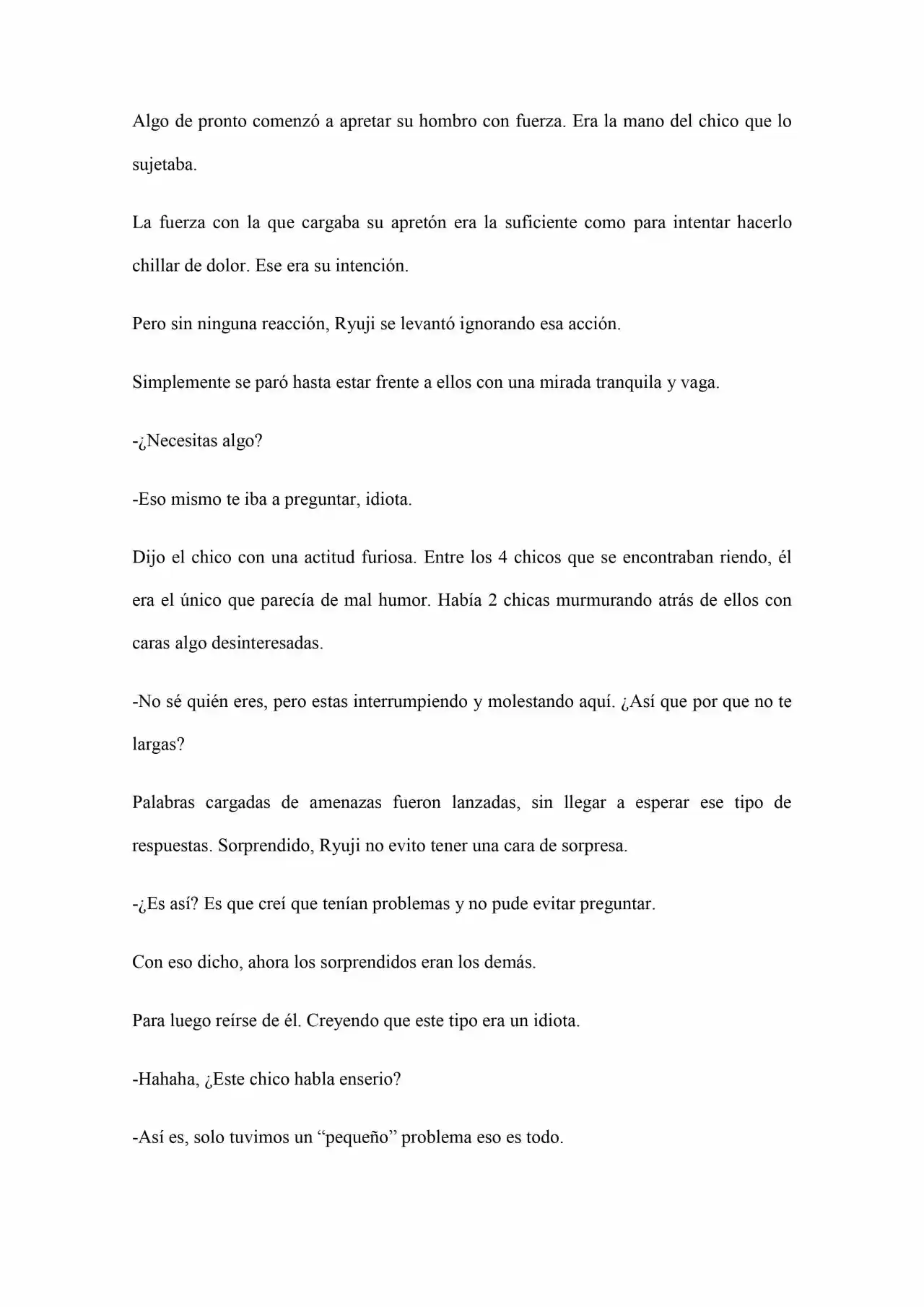Old Memories (Novela) - Capítulo 21 - Página 5 - LectorTMOo