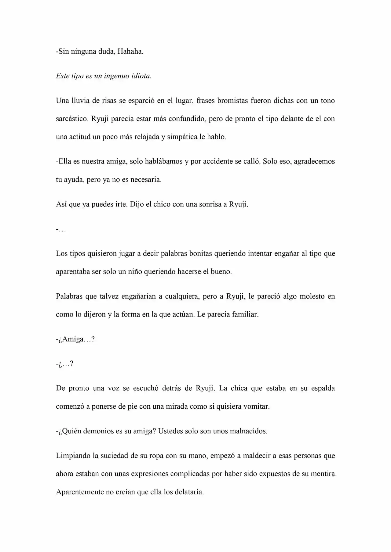 Old Memories (Novela) - Capítulo 21 - Página 6 - LectorTMOo