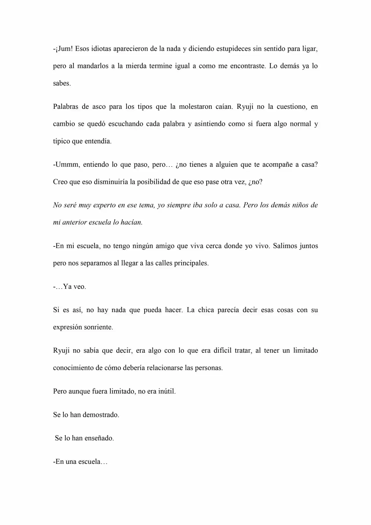 Old Memories (Novela) - Capítulo 22 - Página 4 - LectorTMOo