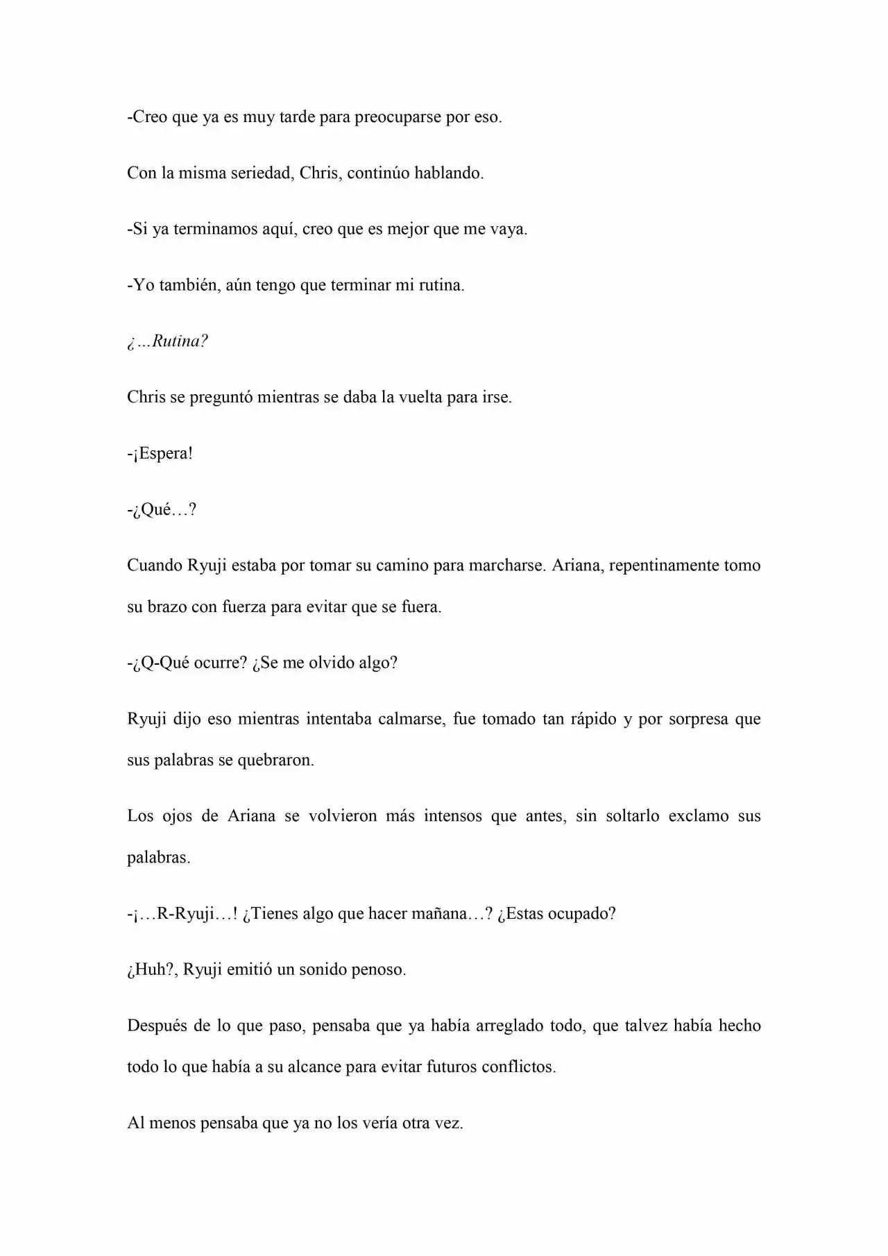 Old Memories (Novela) - Capítulo 23 - Página 9 - LectorTMOo