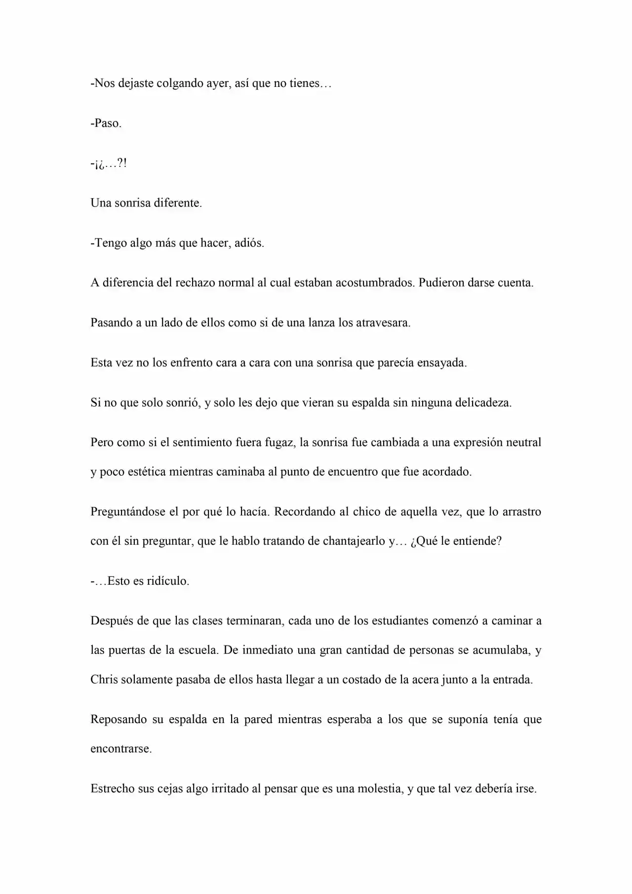 Old Memories (Novela) - Capítulo 24 - Página 8 - LectorTMOo