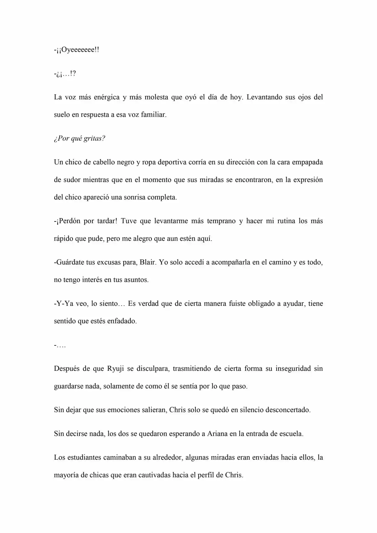 Old Memories (Novela) - Capítulo 24 - Página 9 - LectorTMOo