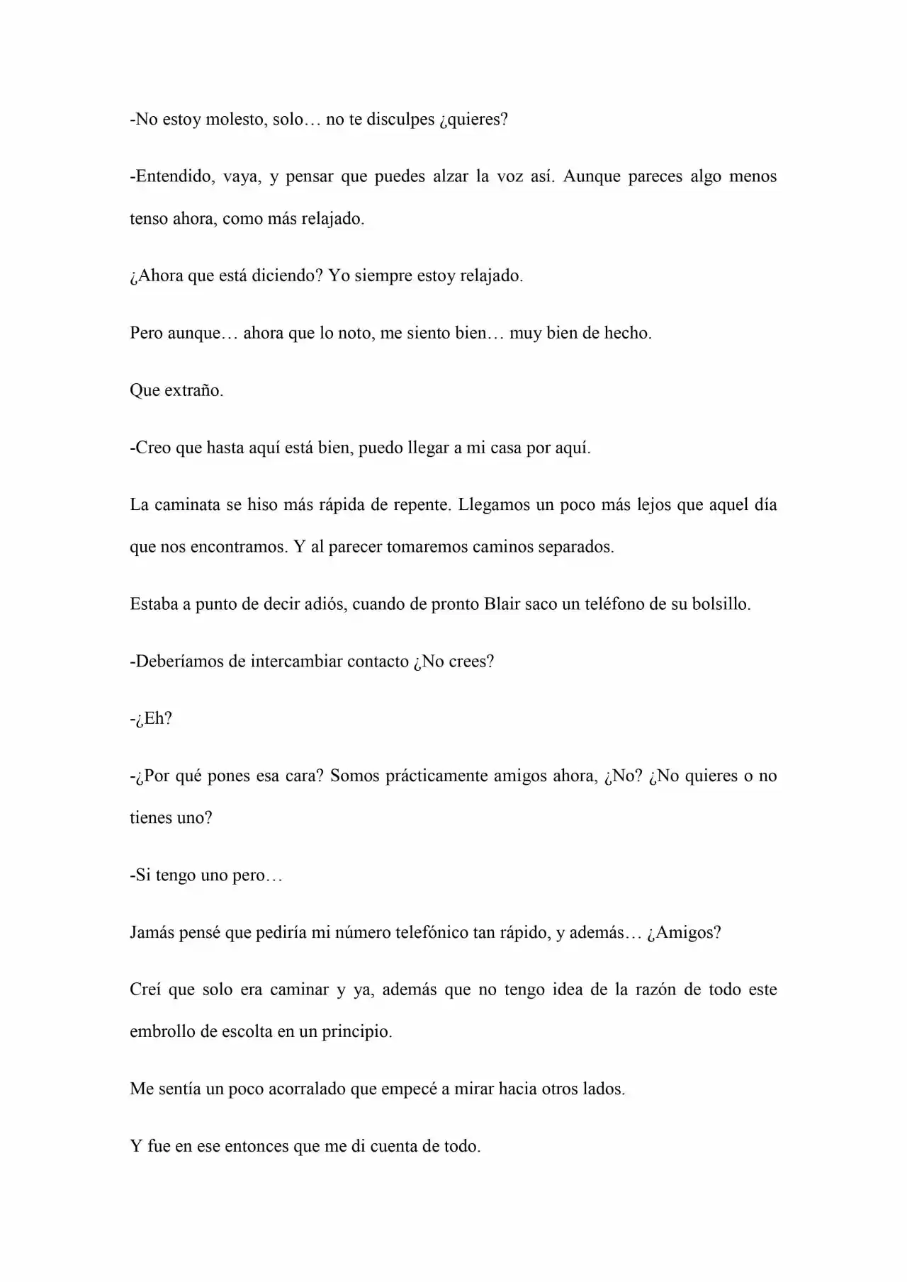 Old Memories (Novela) - Capítulo 25 - Página 5 - LectorTMOo