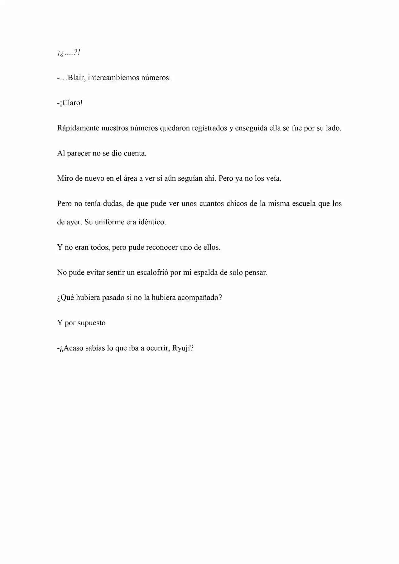 Old Memories (Novela) - Capítulo 25 - Página 6 - LectorTMOo