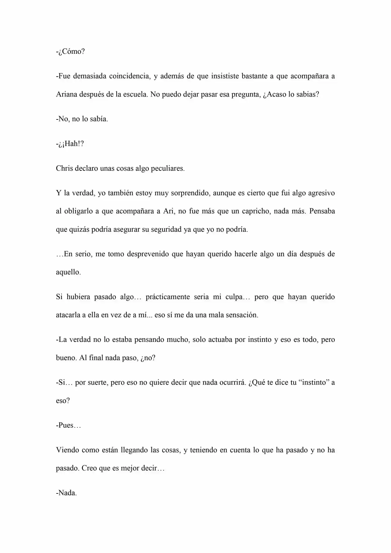 Old Memories (Novela) - Capítulo 26 - Página 8 - LectorTMOo
