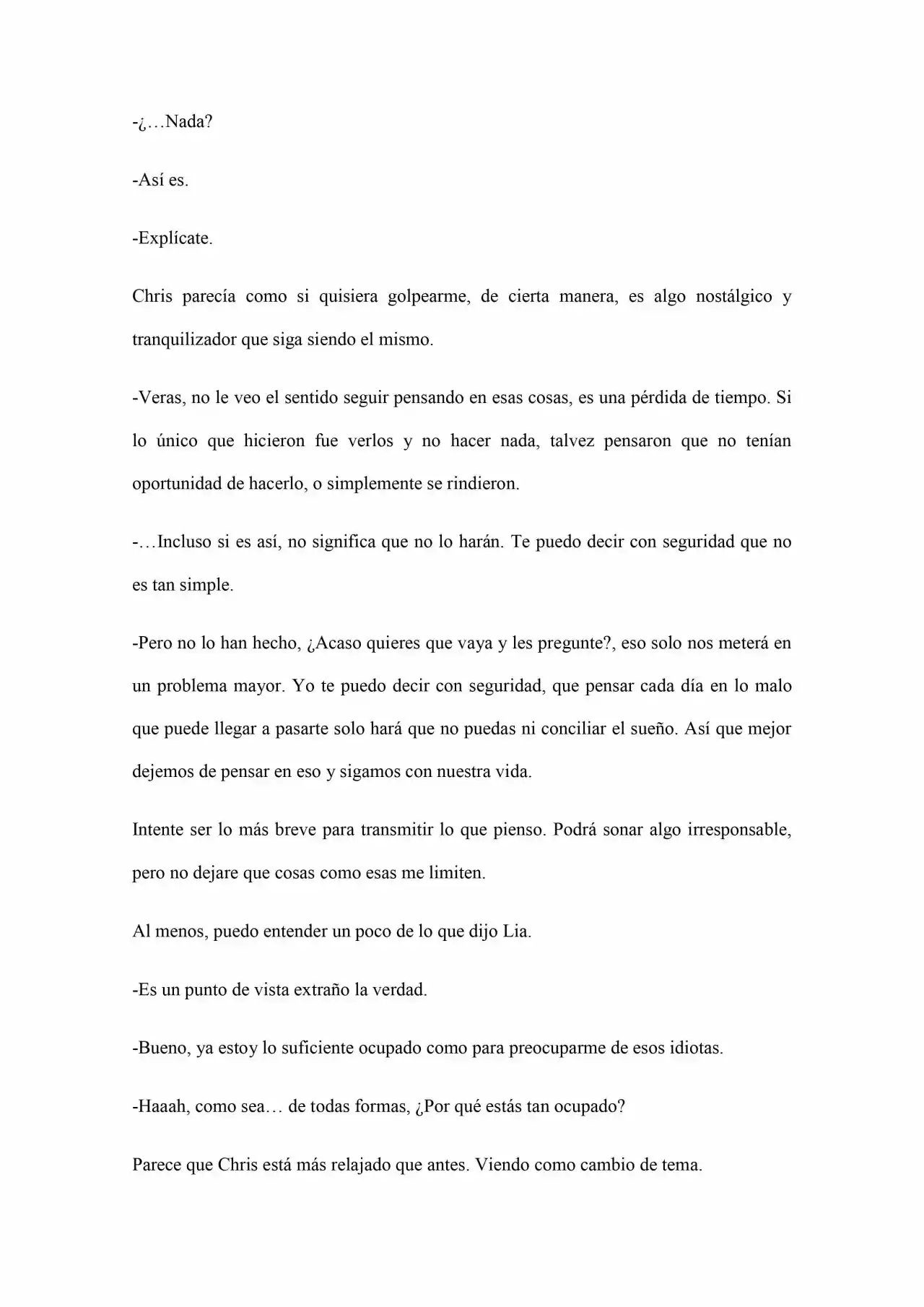 Old Memories (Novela) - Capítulo 26 - Página 9 - LectorTMOo