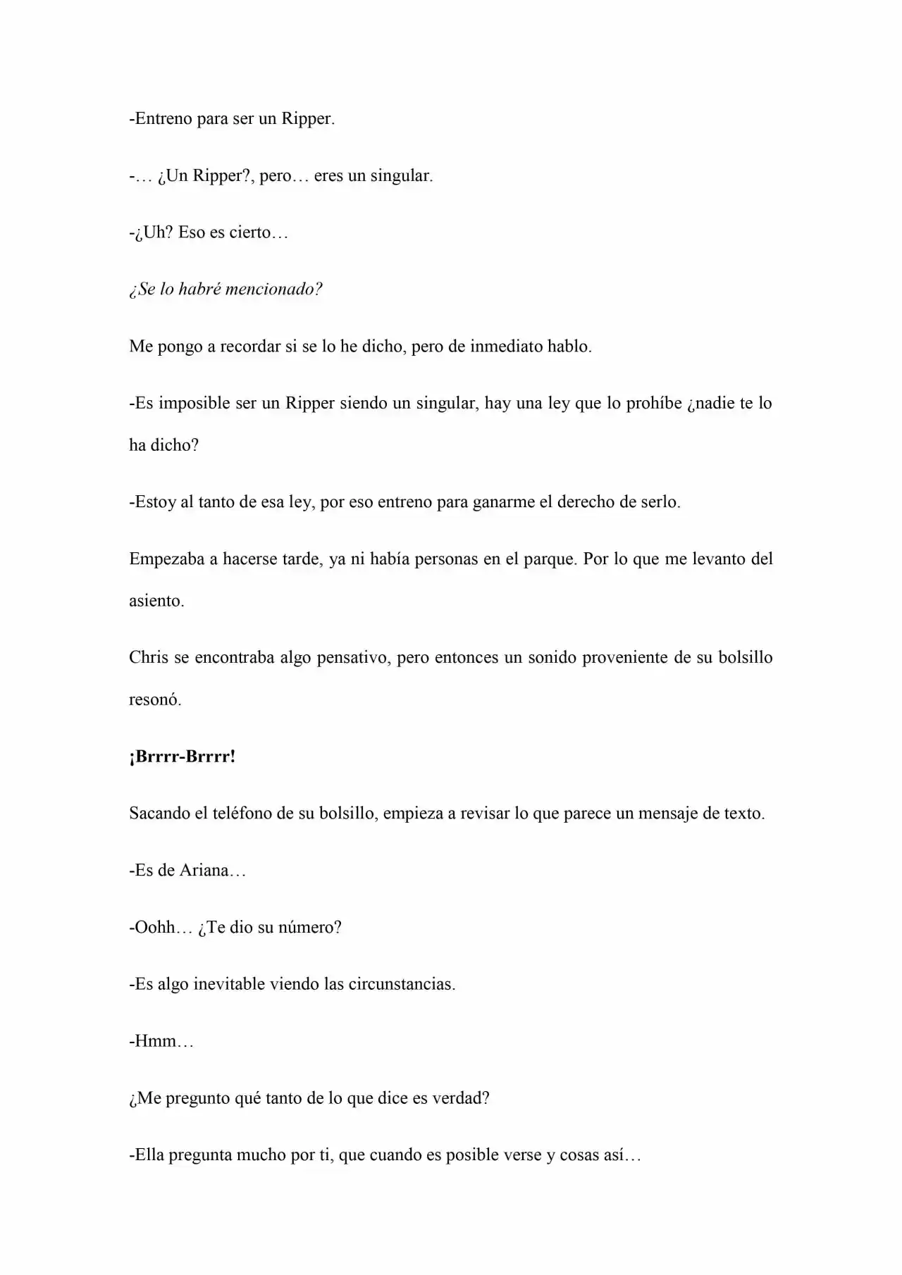 Old Memories (Novela) - Capítulo 26 - Página 10 - LectorTMOo