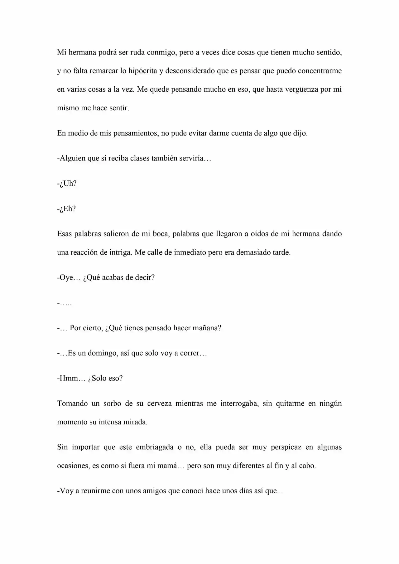 Old Memories (Novela) - Capítulo 27 - Página 6 - LectorTMOo