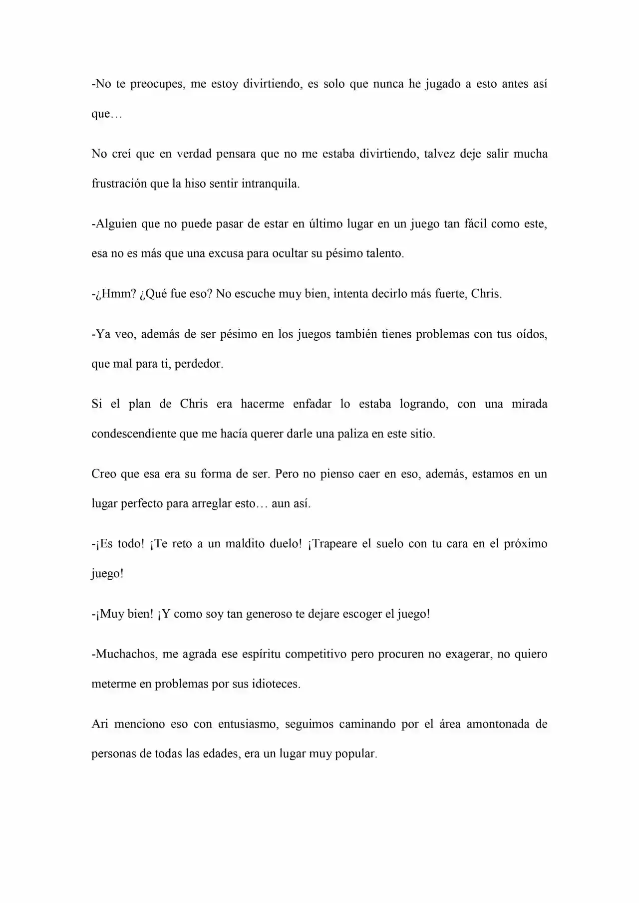 Old Memories (Novela) - Capítulo 28 - Página 5 - LectorTMOo