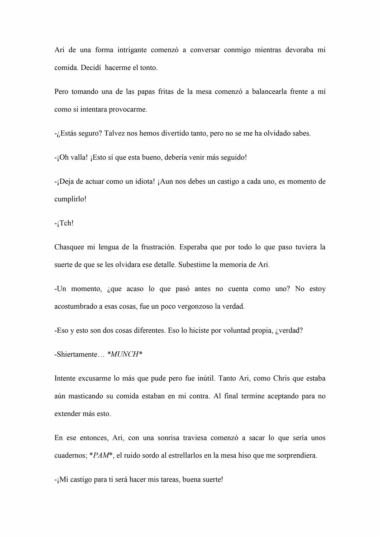 Old Memories (Novela) - Capítulo 29 - Página 4 - LectorTMOo