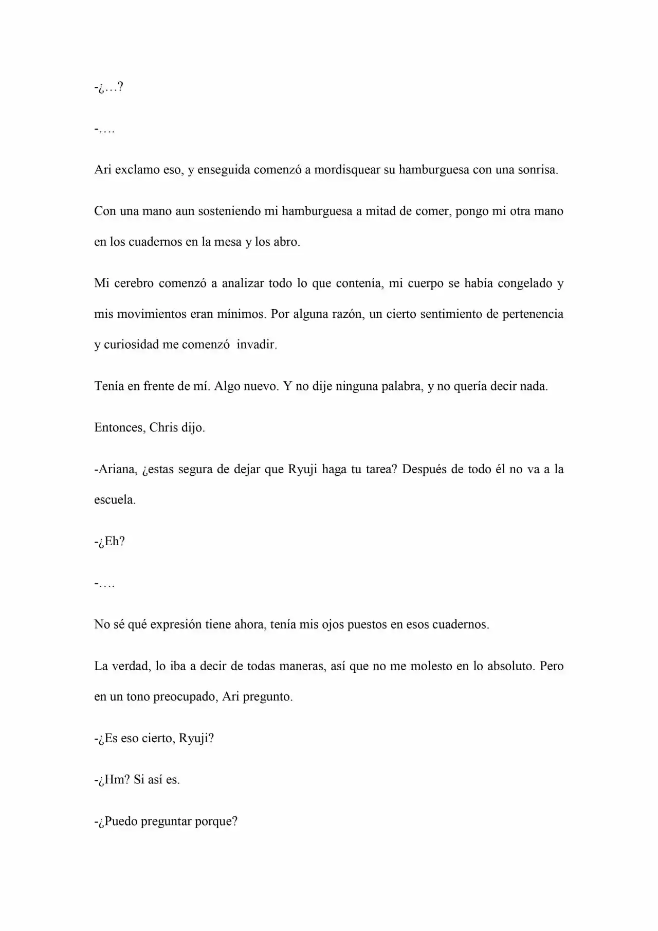 Old Memories (Novela) - Capítulo 29 - Página 5 - LectorTMOo