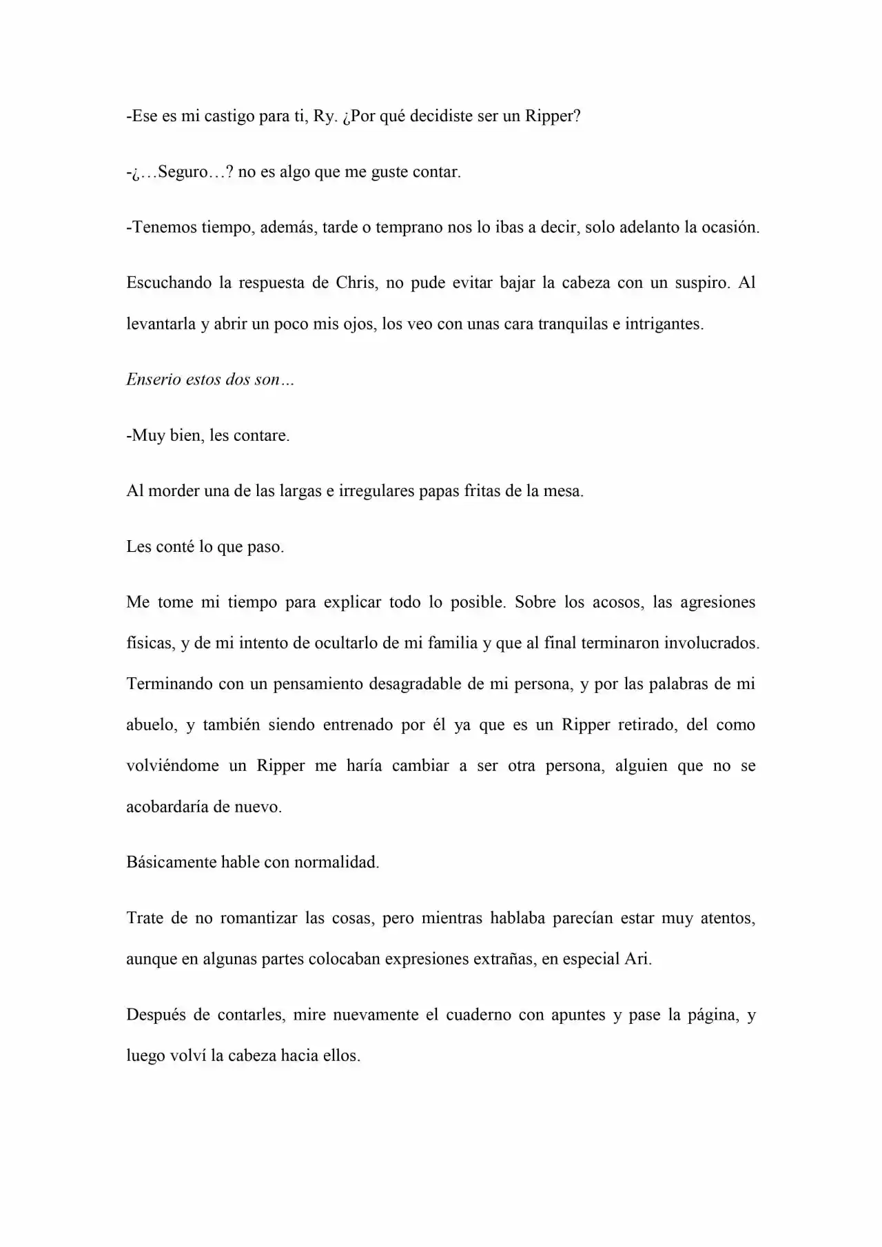 Old Memories (Novela) - Capítulo 29 - Página 8 - LectorTMOo