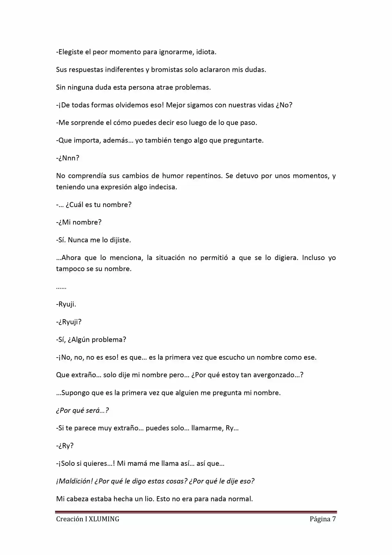 Old Memories (Novela) - Capítulo 3.20 - Página 7 - LectorTMOo