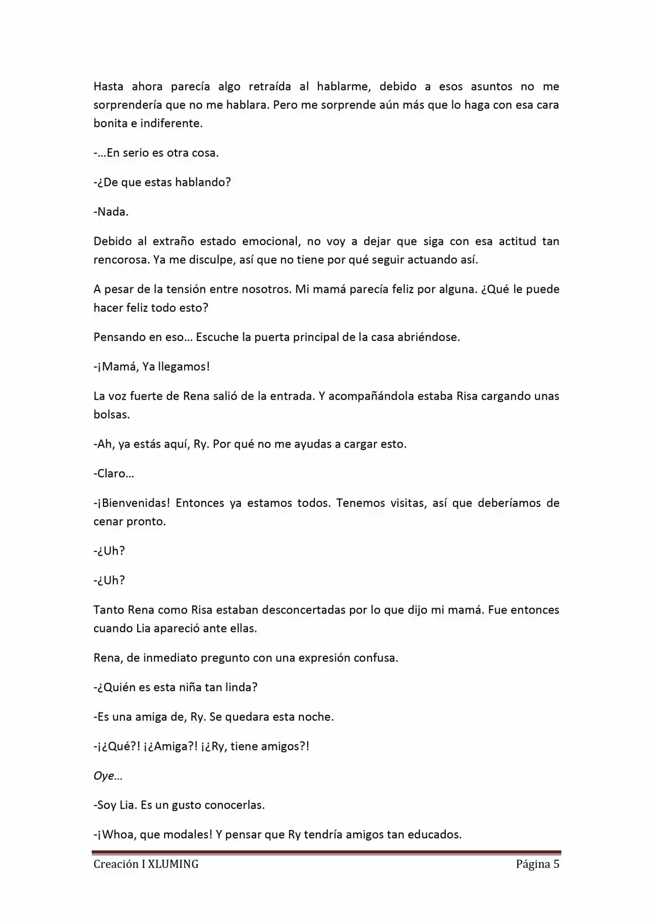 Old Memories (Novela) - Capítulo 3.40 - Página 5 - LectorTMOo