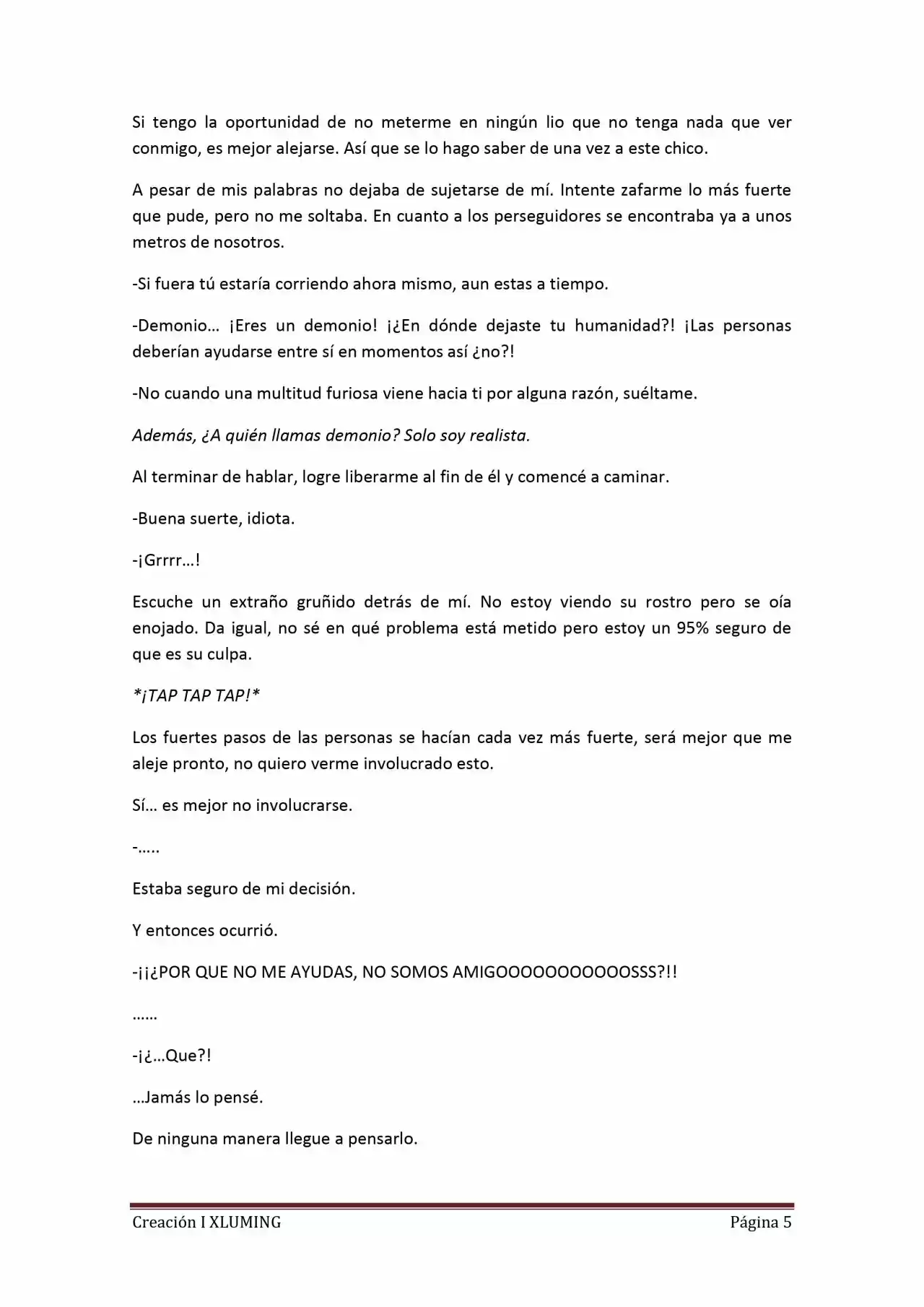 Old Memories (Novela) - Capítulo 3 - Página 5 - LectorTMOo