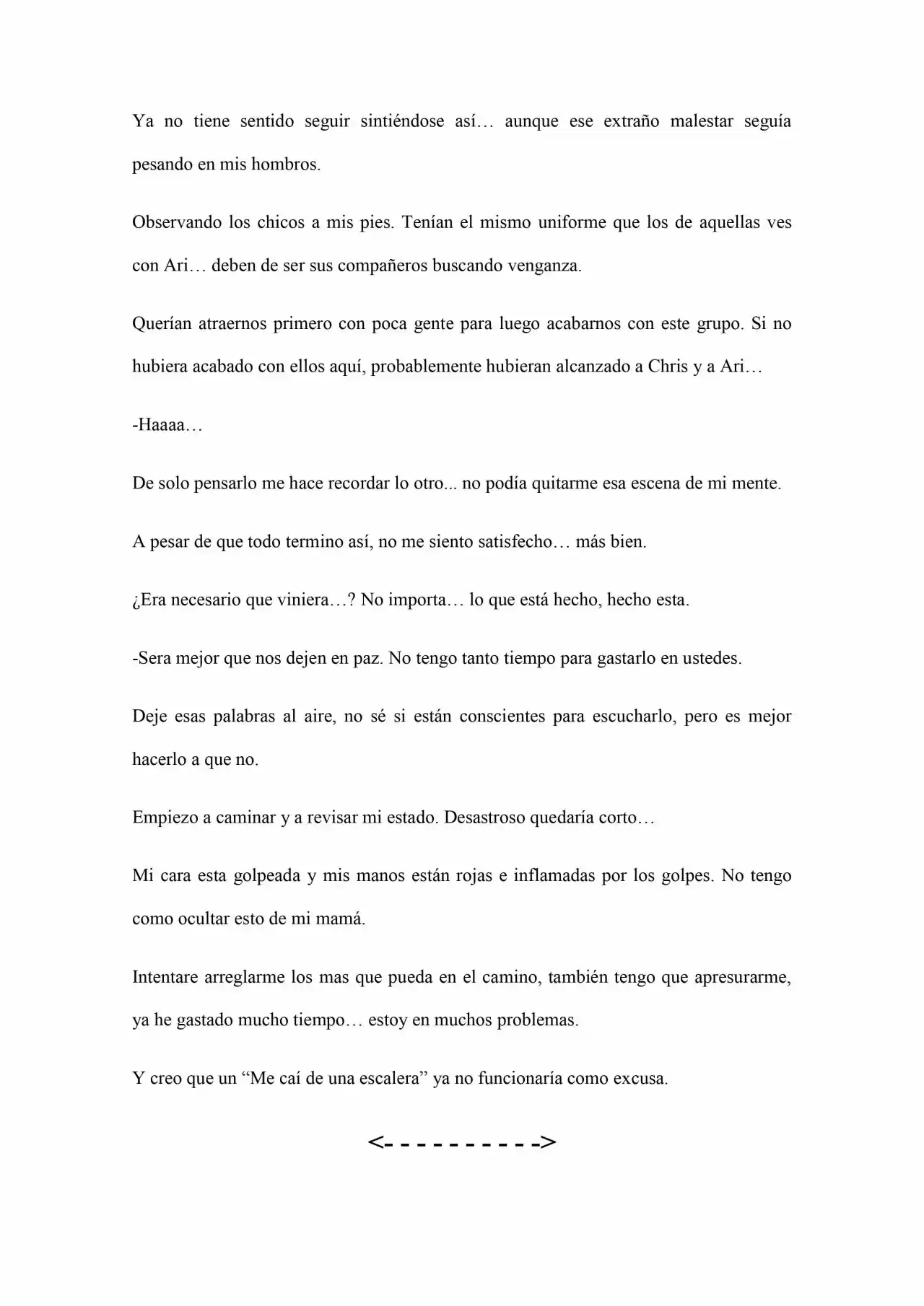 Old Memories (Novela) - Capítulo 34 - Página 4 - LectorTMOo