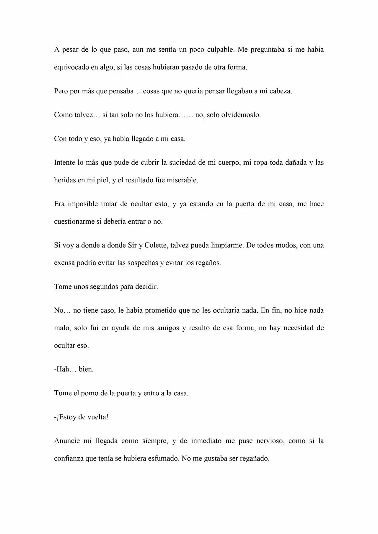 Old Memories (Novela) - Capítulo 34 - Página 5 - LectorTMOo