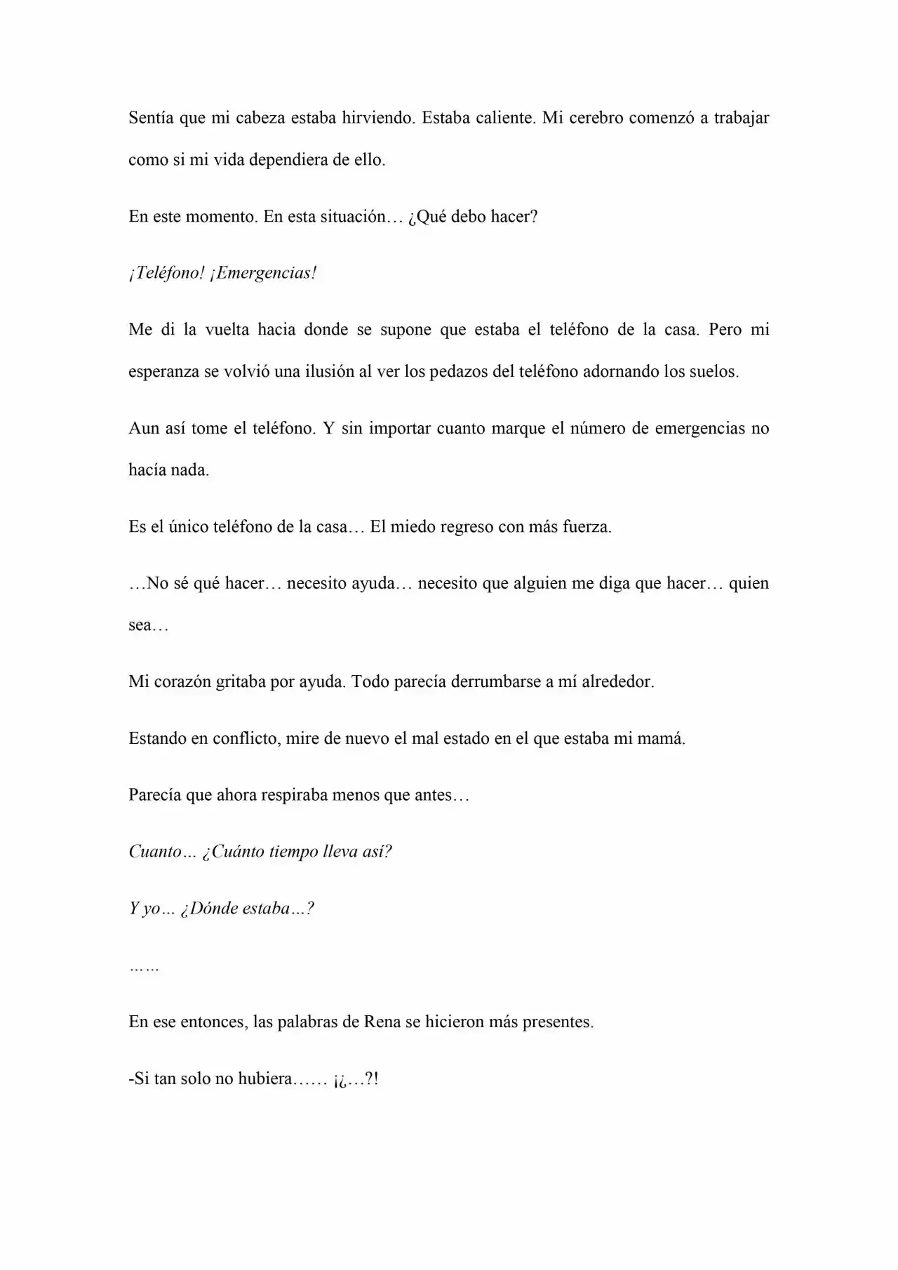 Old Memories (Novela) - Capítulo 34 - Página 8 - LectorTMOo