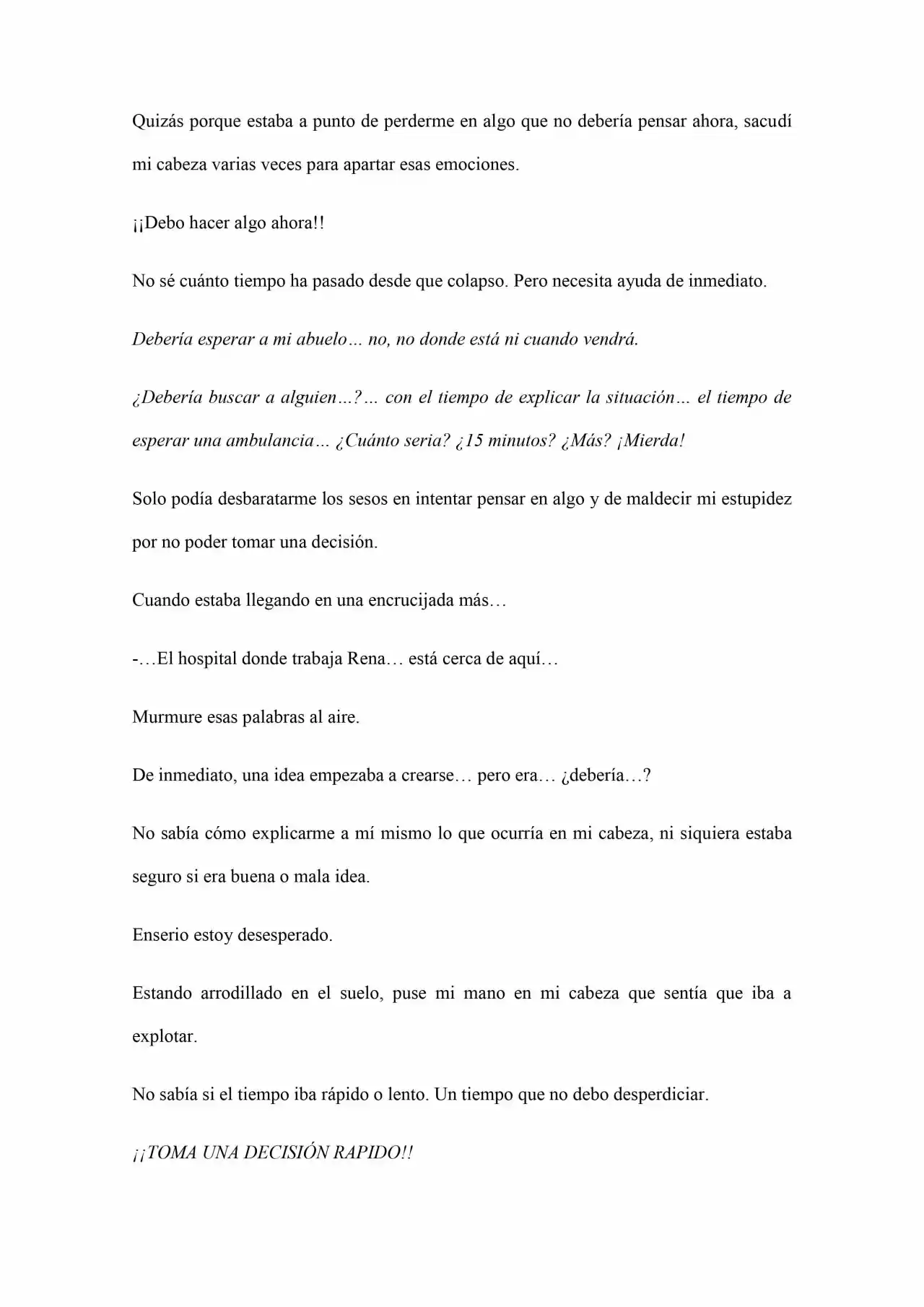 Old Memories (Novela) - Capítulo 34 - Página 9 - LectorTMOo