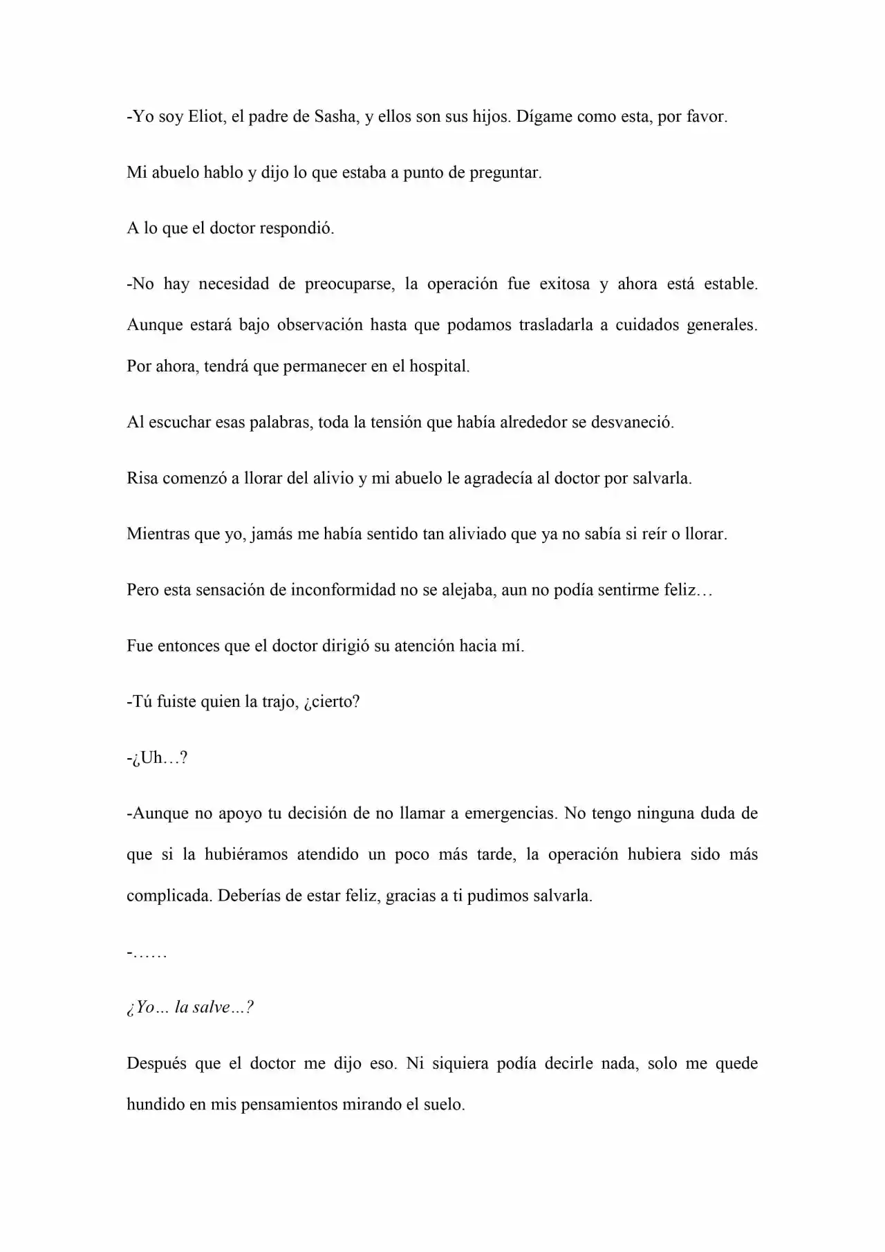Old Memories (Novela) - Capítulo 35 - Página 9 - LectorTMOo