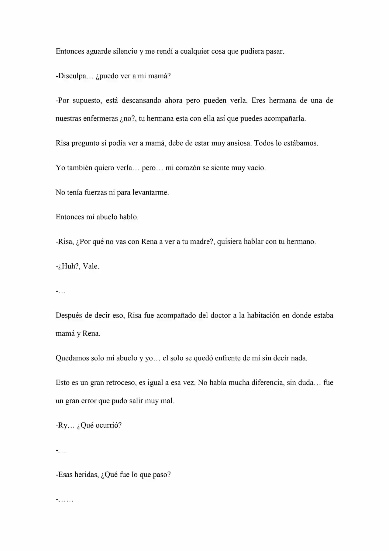 Old Memories (Novela) - Capítulo 35 - Página 10 - LectorTMOo