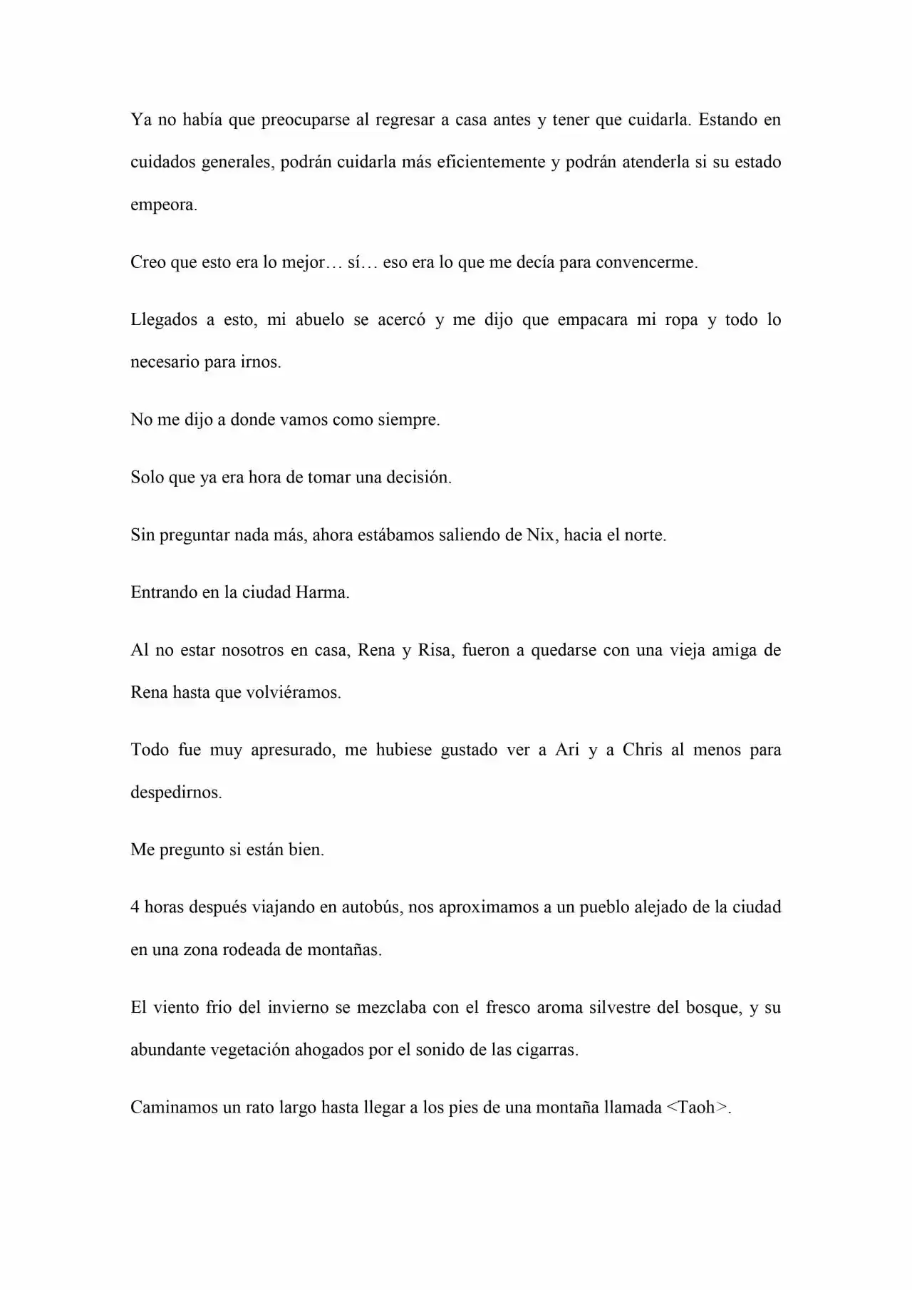 Old Memories (Novela) - Capítulo 36 - Página 4 - LectorTMOo