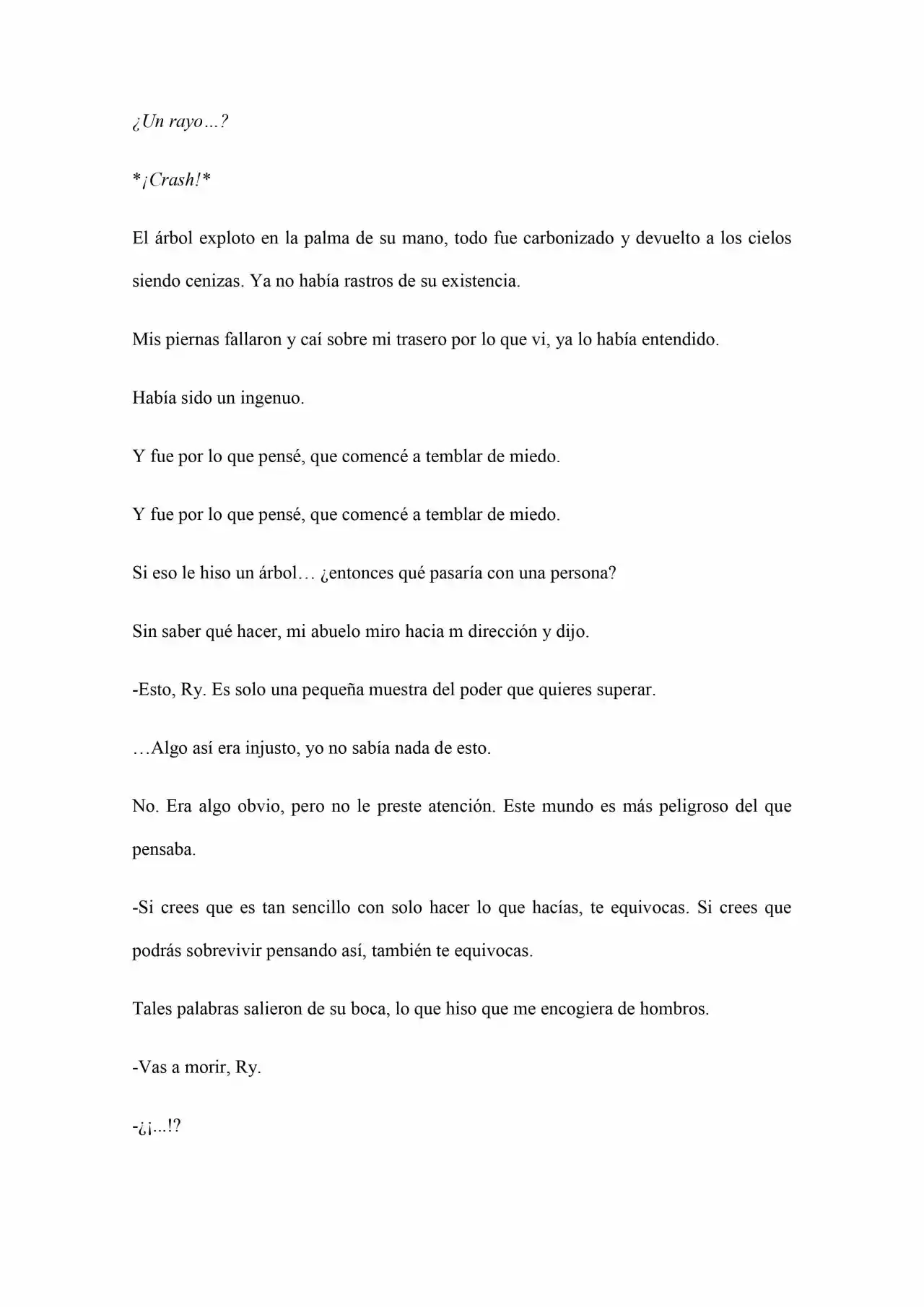 Old Memories (Novela) - Capítulo 36 - Página 11 - LectorTMOo