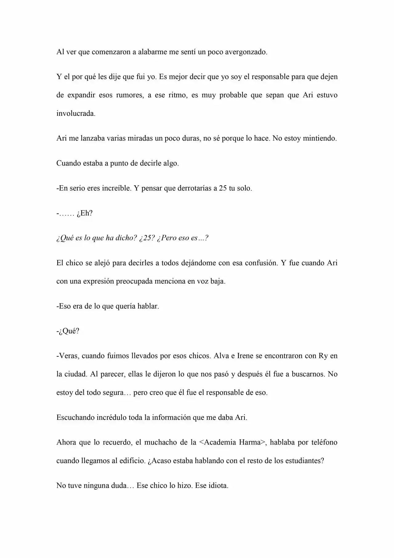Old Memories (Novela) - Capítulo 38 - Página 9 - LectorTMOo